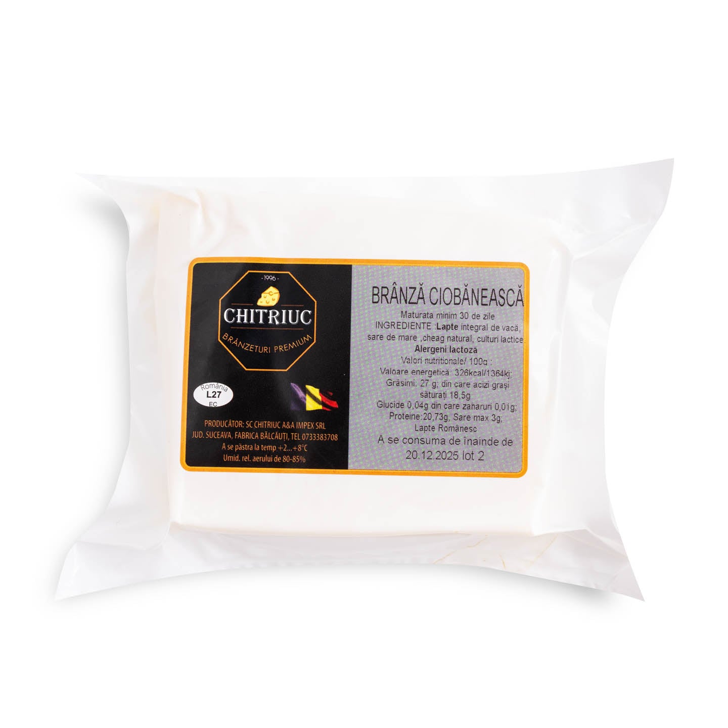 Brânză Ciobănească Chitriuc per 100g