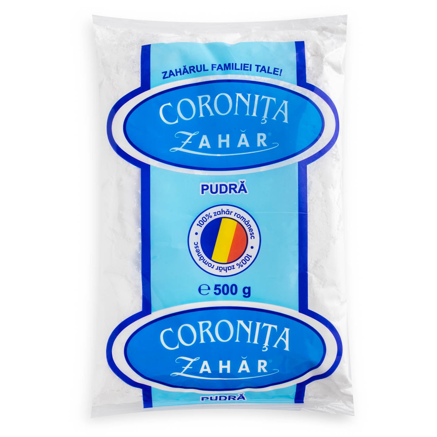 Zahăr pudră Coronița 500g
