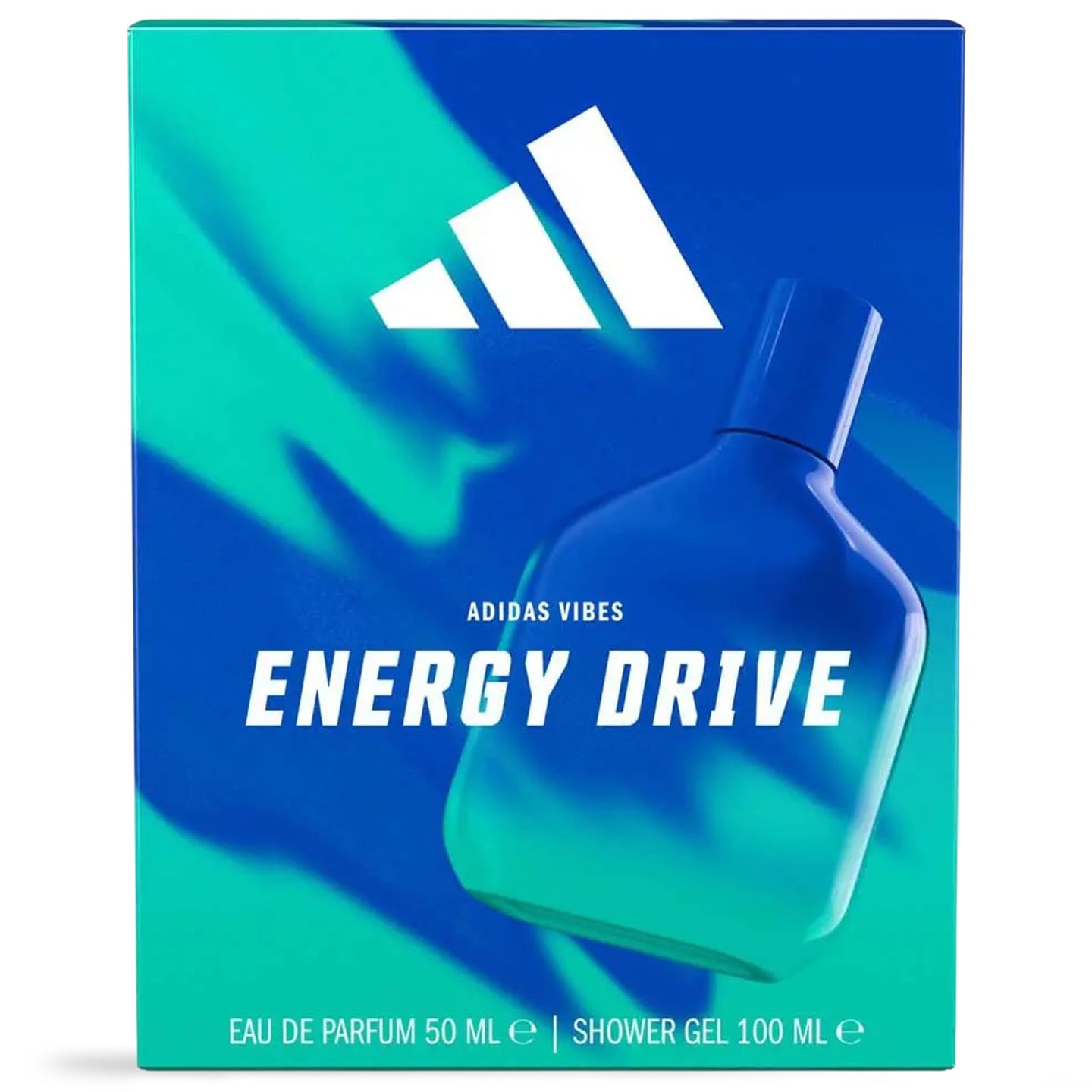 Set Adidas Vibes Energy Drive, apă de toaletă, 50 ml + gel de duș, 100ml
