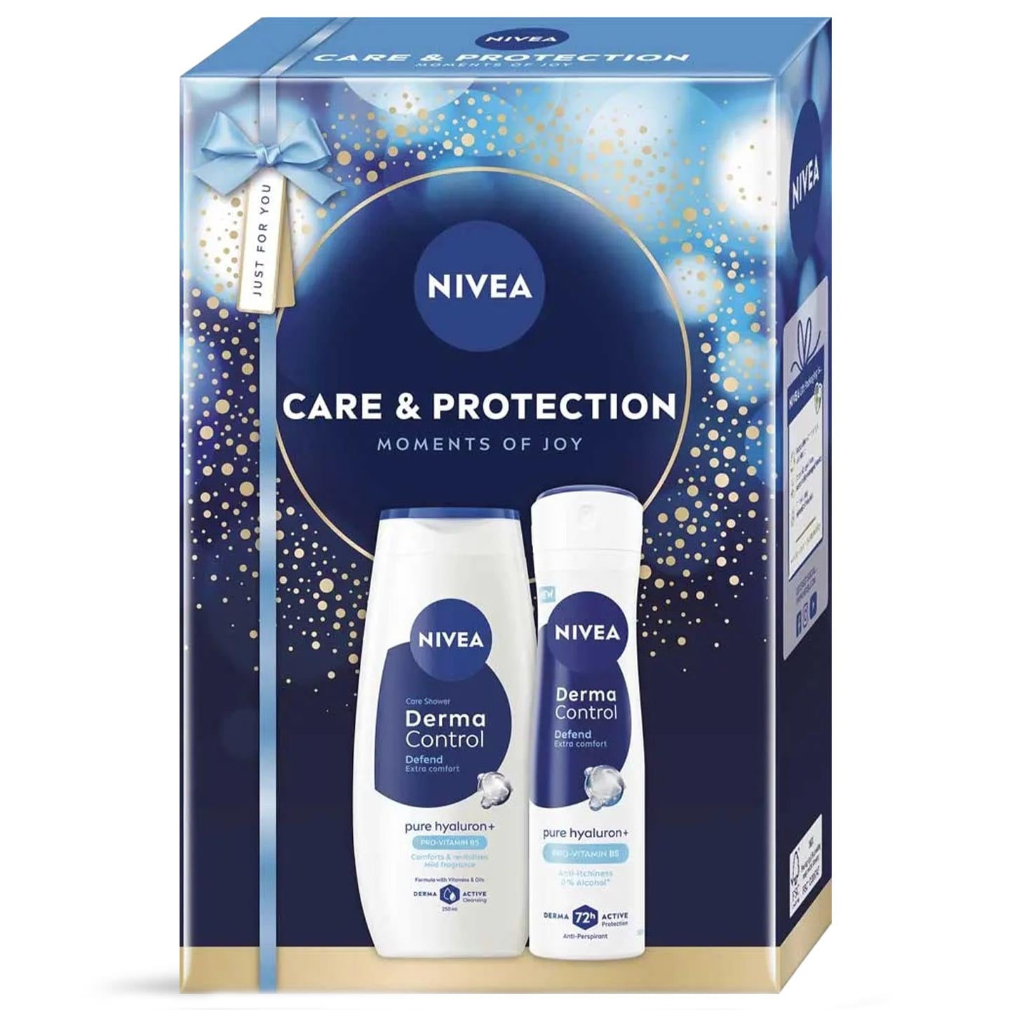 Set cadou Nivea Care & Protection, gel de duș, 250ml + deodorant spray, 150ml