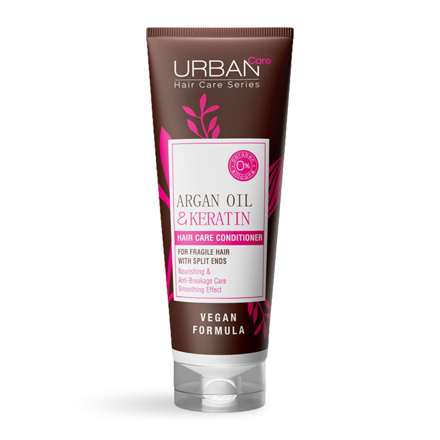 Balsam pentru păr fragil cu ulei de Argan si Keratina, Urban Care, 250 ml