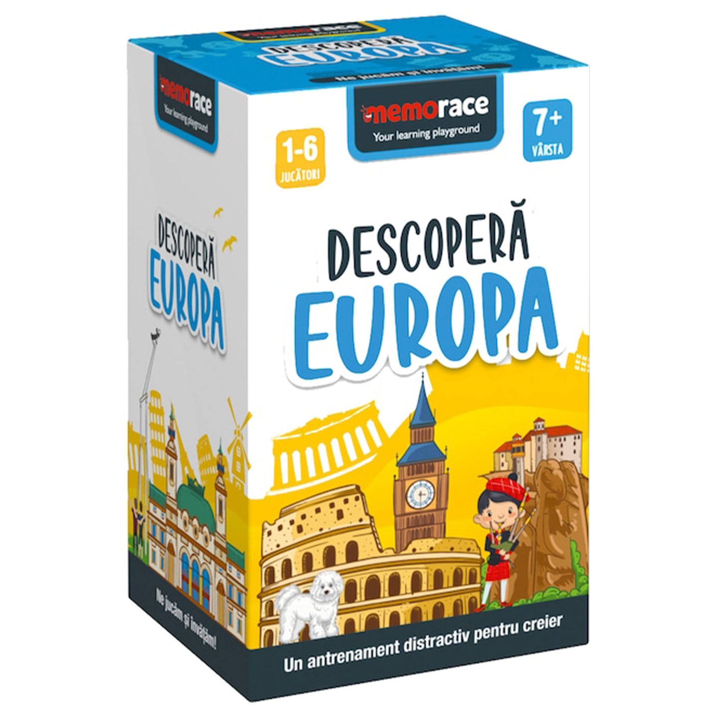 Joc de memorie Memorace - Descoperă Europa