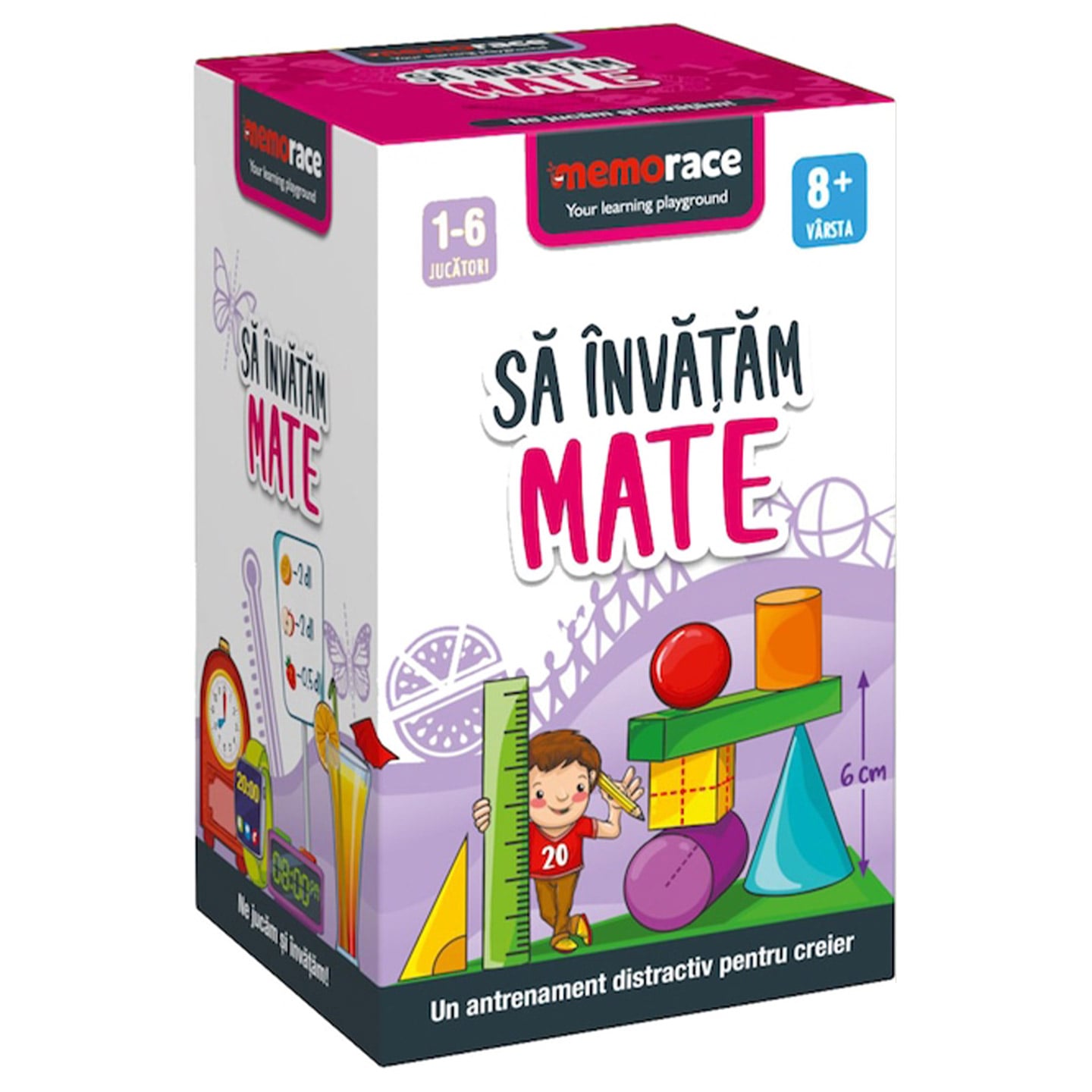 Joc de memorie Memorace - Să învățăm mate