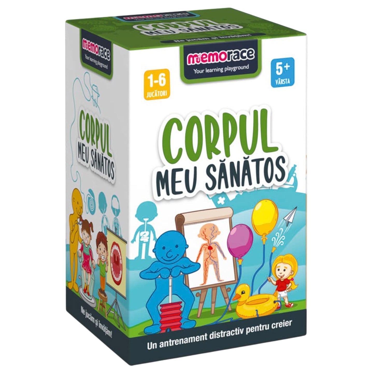 Joc de memorie Memorace - Corpul meu sănătos