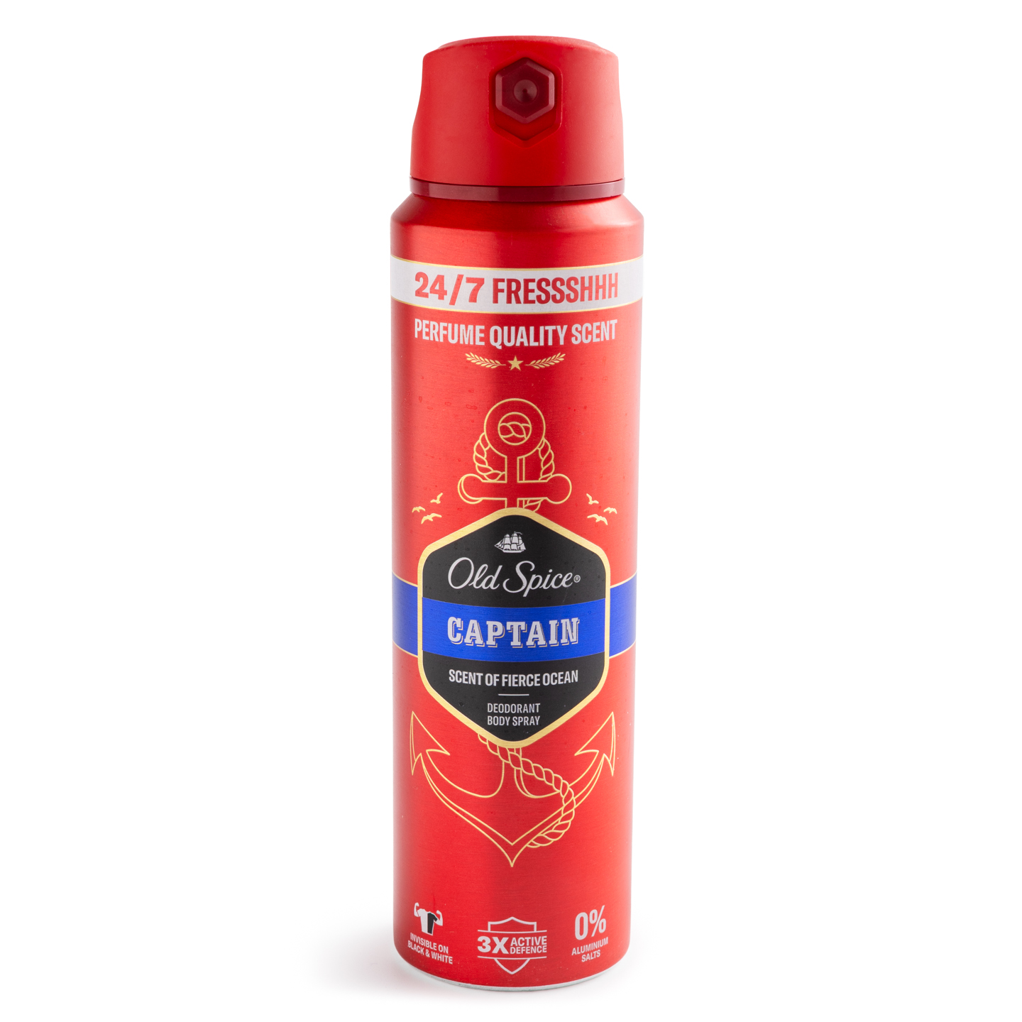 Spray de corp pentru bărbați deodorant Old Spice Captain 150ml