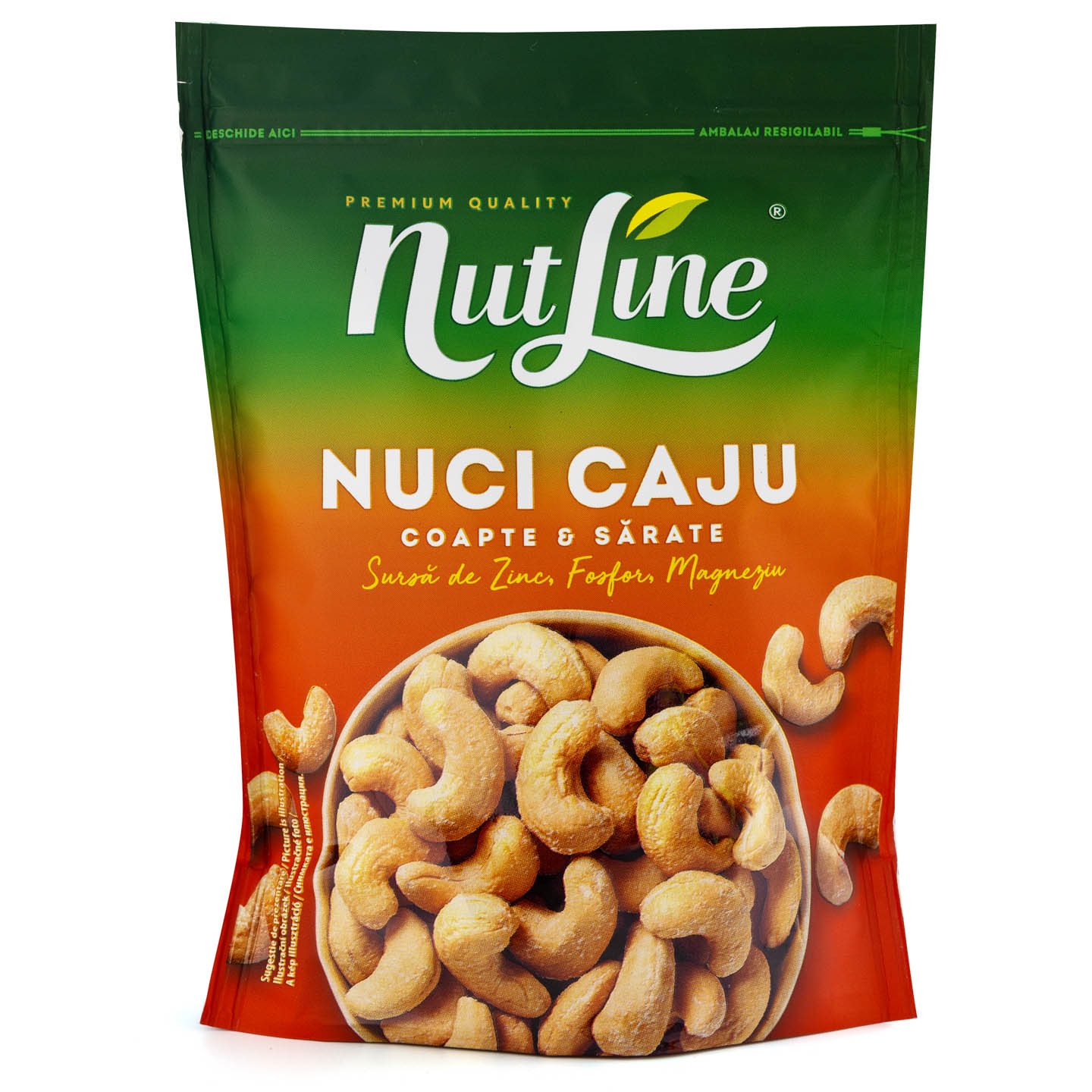 Nuci caju coapte si sărate Nutline 150g