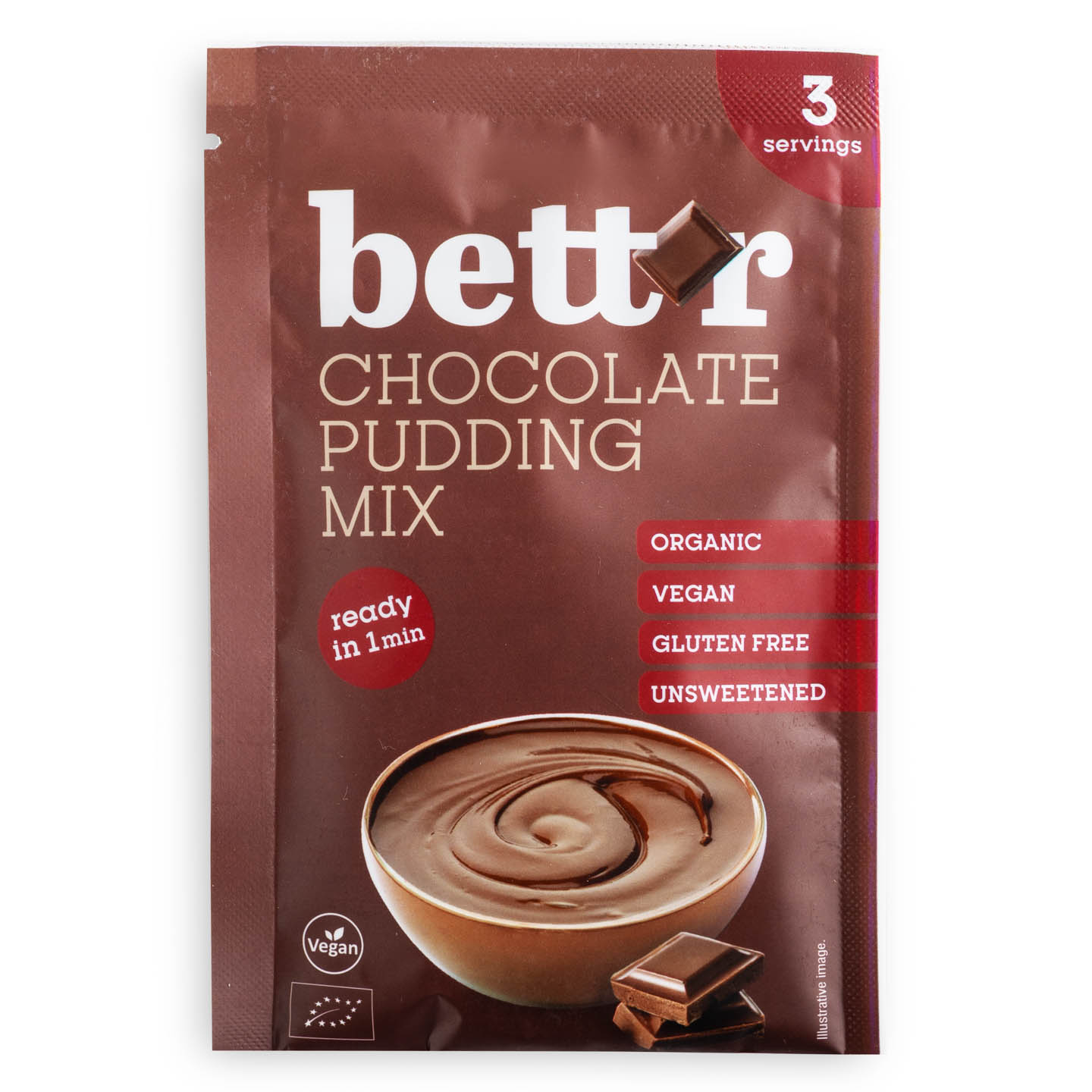 Mix pentru budinca de ciocolata / vanilie Bio Bettr 30g