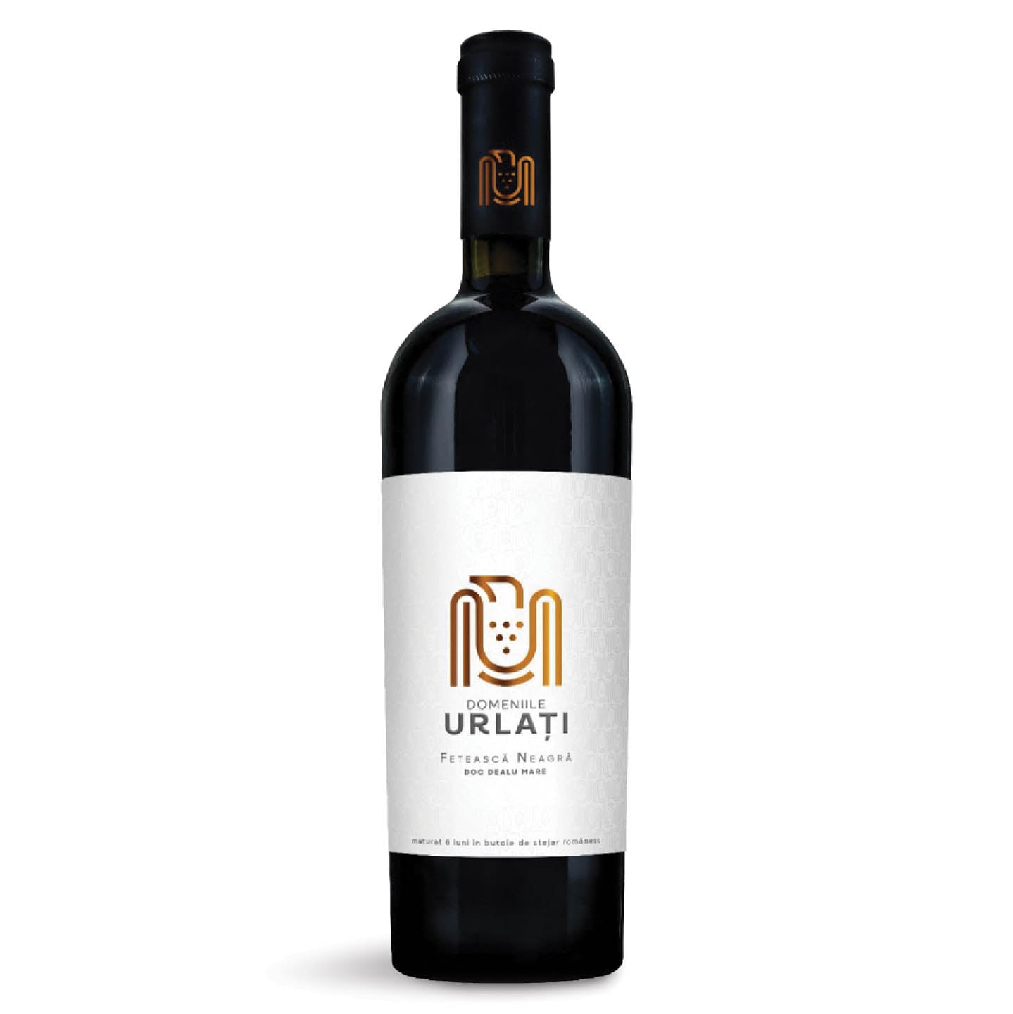Vin roșu Domeniile Urlați Fetească Neagră, Sec 0.75L