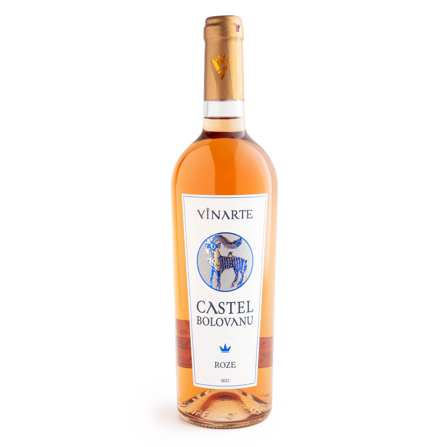 Vin rose Vinarte Castel Bolovanu, Cabernet Sauvignon, sec, 0.75L