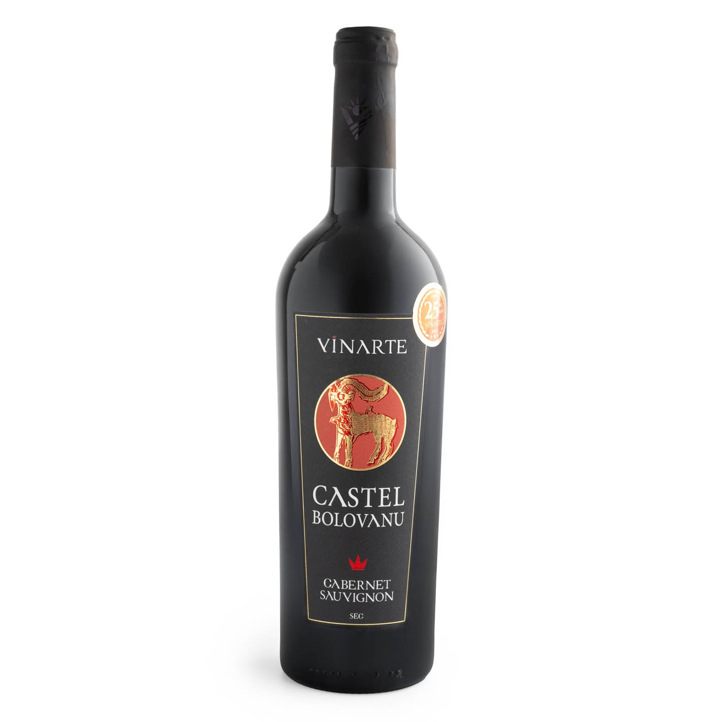 Vin roșu Castel Bolovanu Cabernet Sauvignon, sec 0.75L