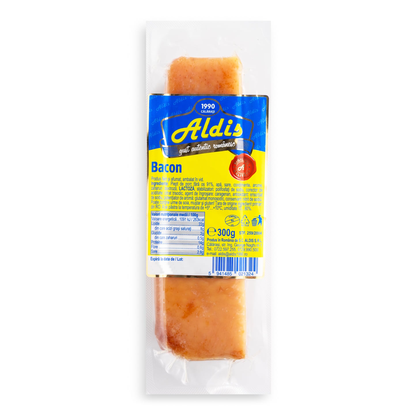 Bacon Aldis 300g