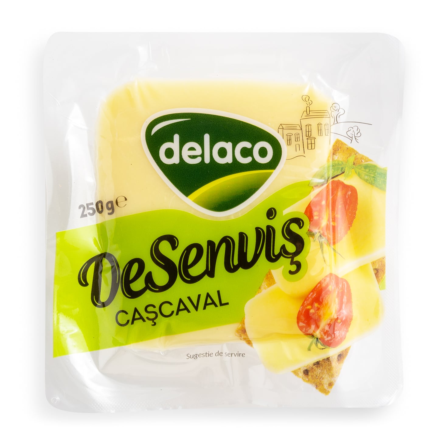 Cașcaval DeSenviș Delaco 250g