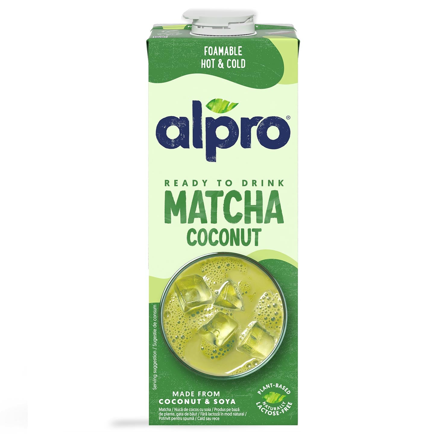 Barista de cocos și soia cu matcha Alpro 1L 