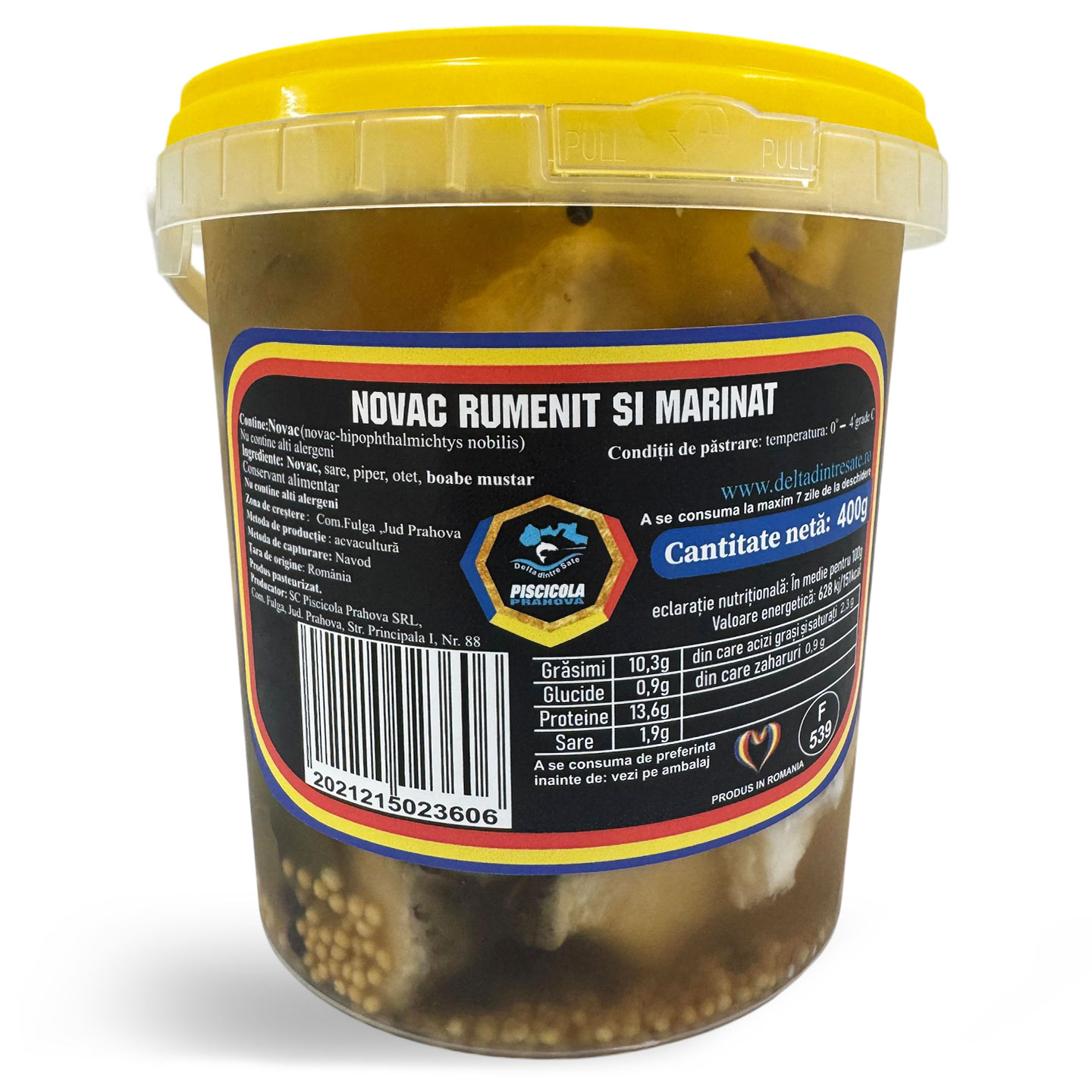 Novac rumenit și marinat 400g