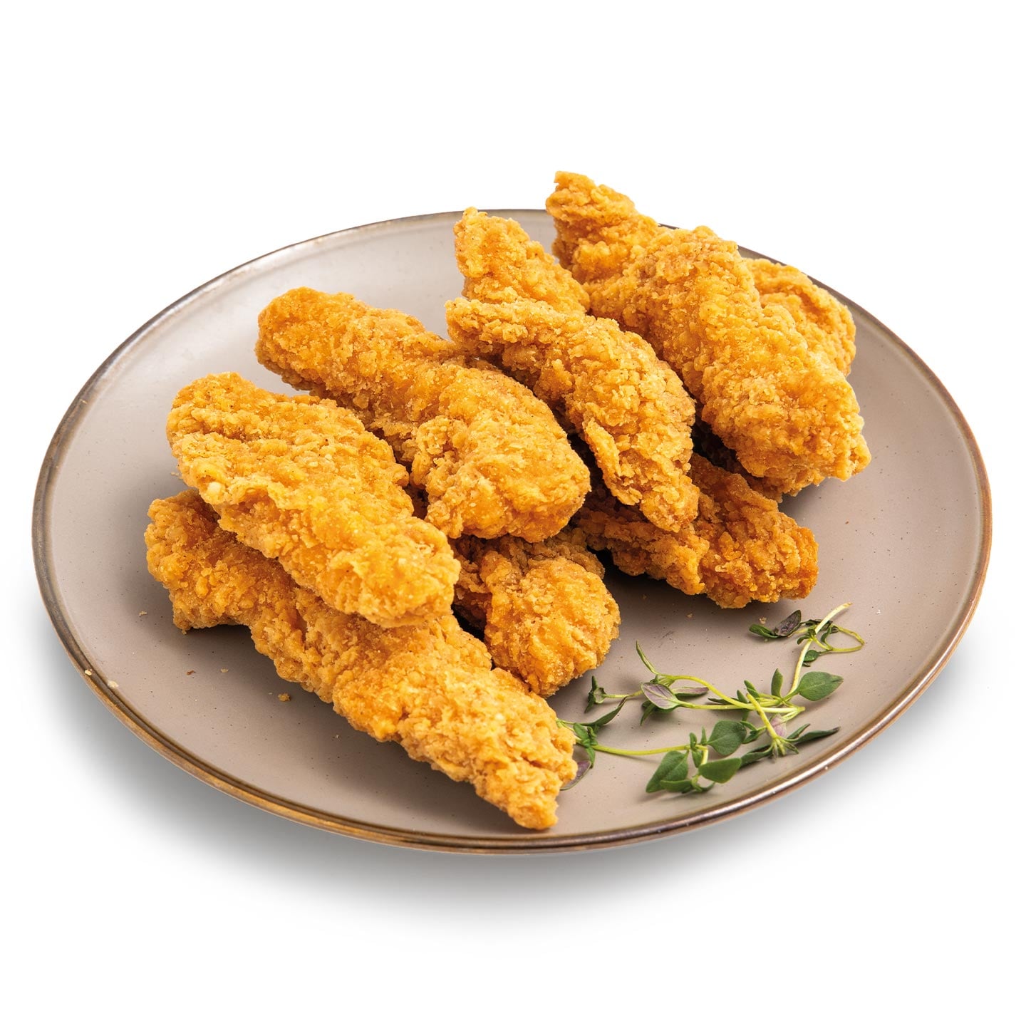 Strips de pui, nepicant per 100g
