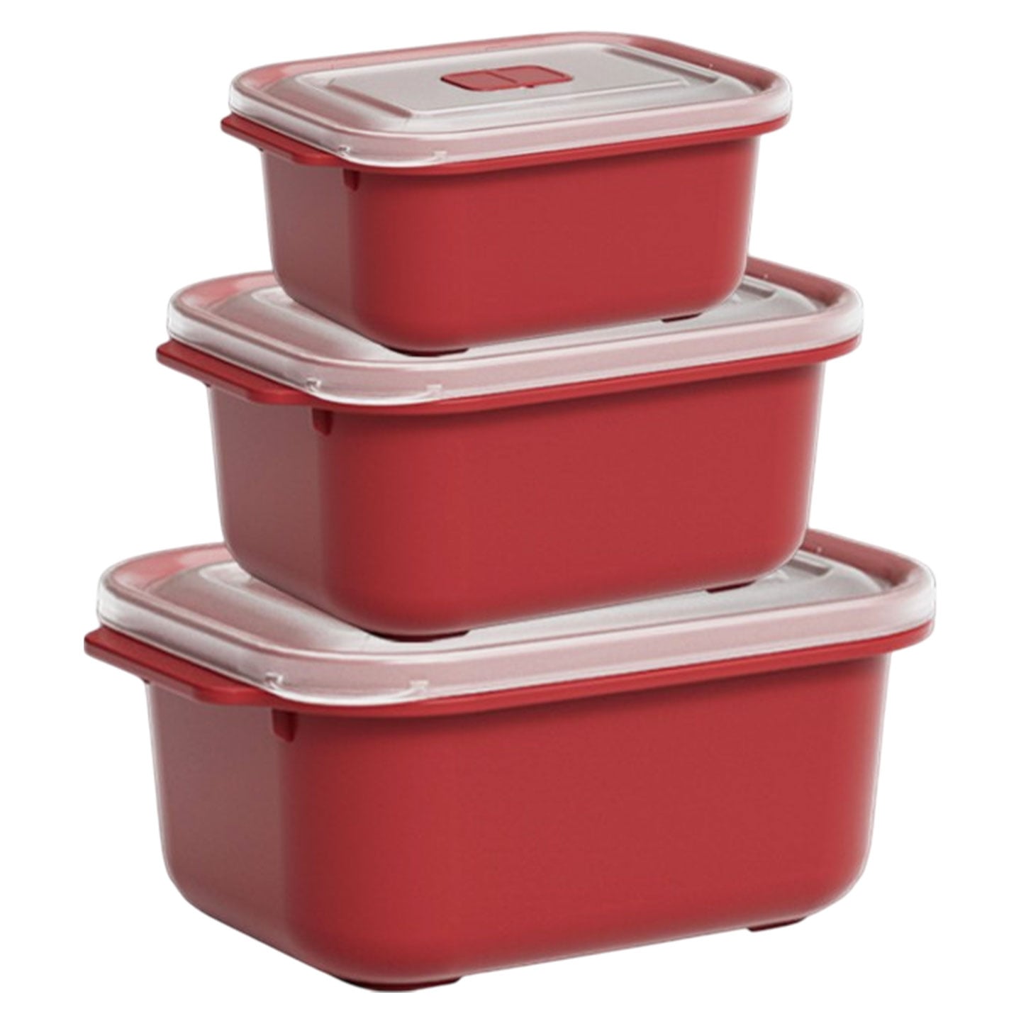 Set x 3 caserole pentru microunde dreptunghiulare 0.5/1/2 L 