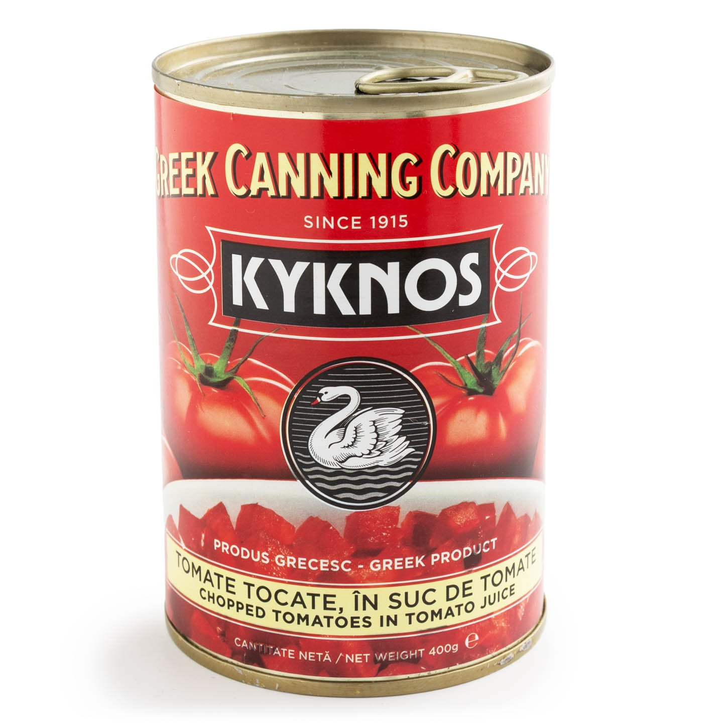 Tomate tocate în suc de tomate, Kyknos 400g