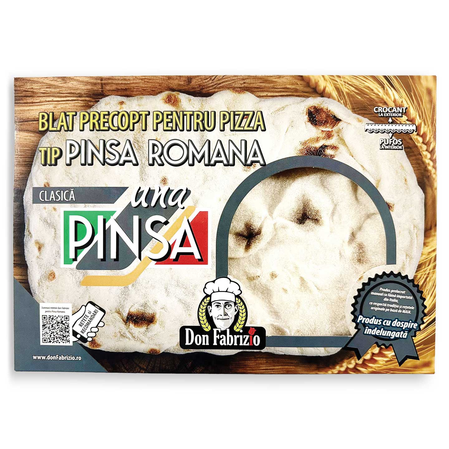 Blat de pizza tip Pinsa 200g