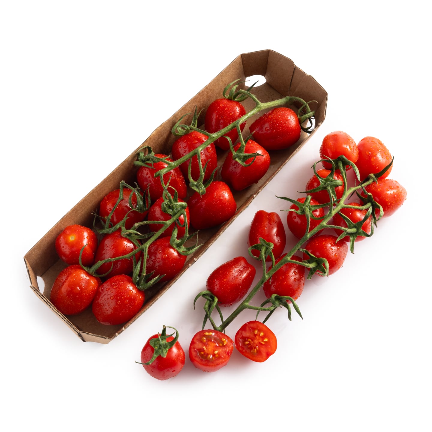 Roșii mini San Marzano Carrefour La Piață 300g ,calitatea I