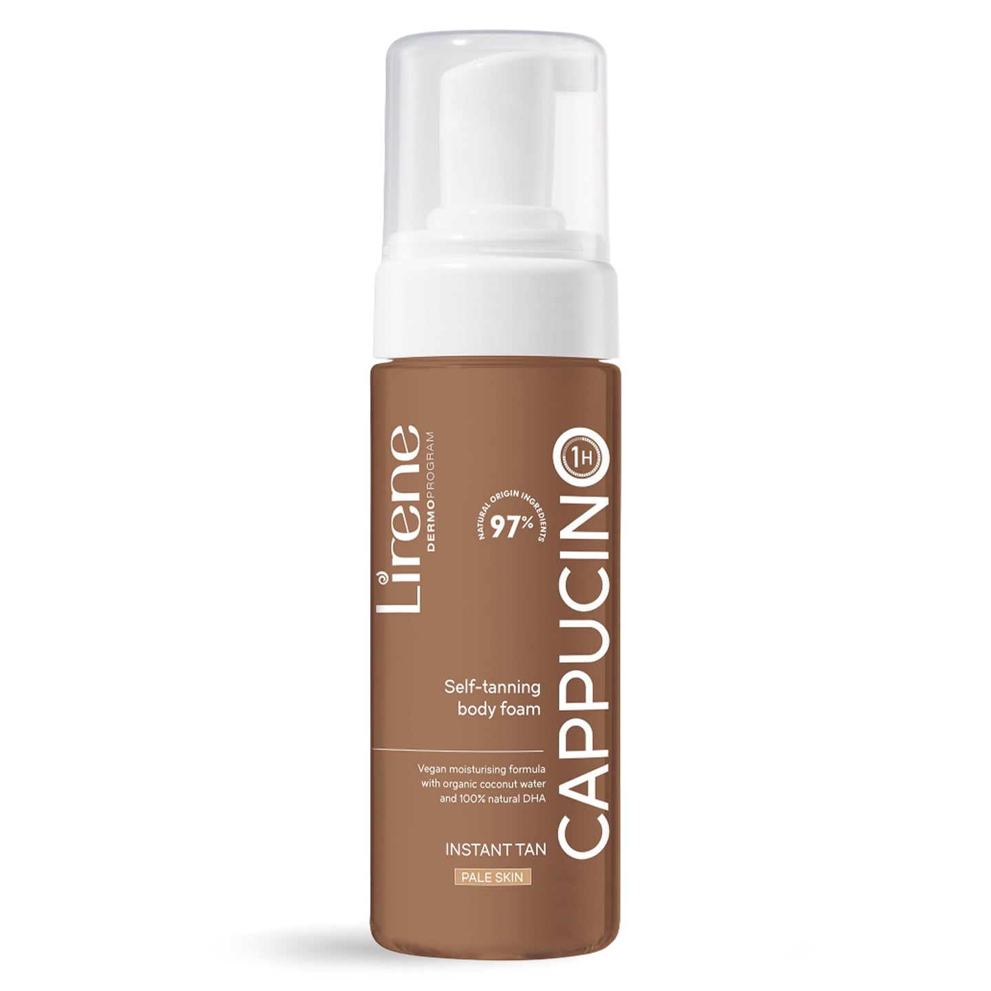 Spumă autobronzantă Lirene Cappucino, 150ml