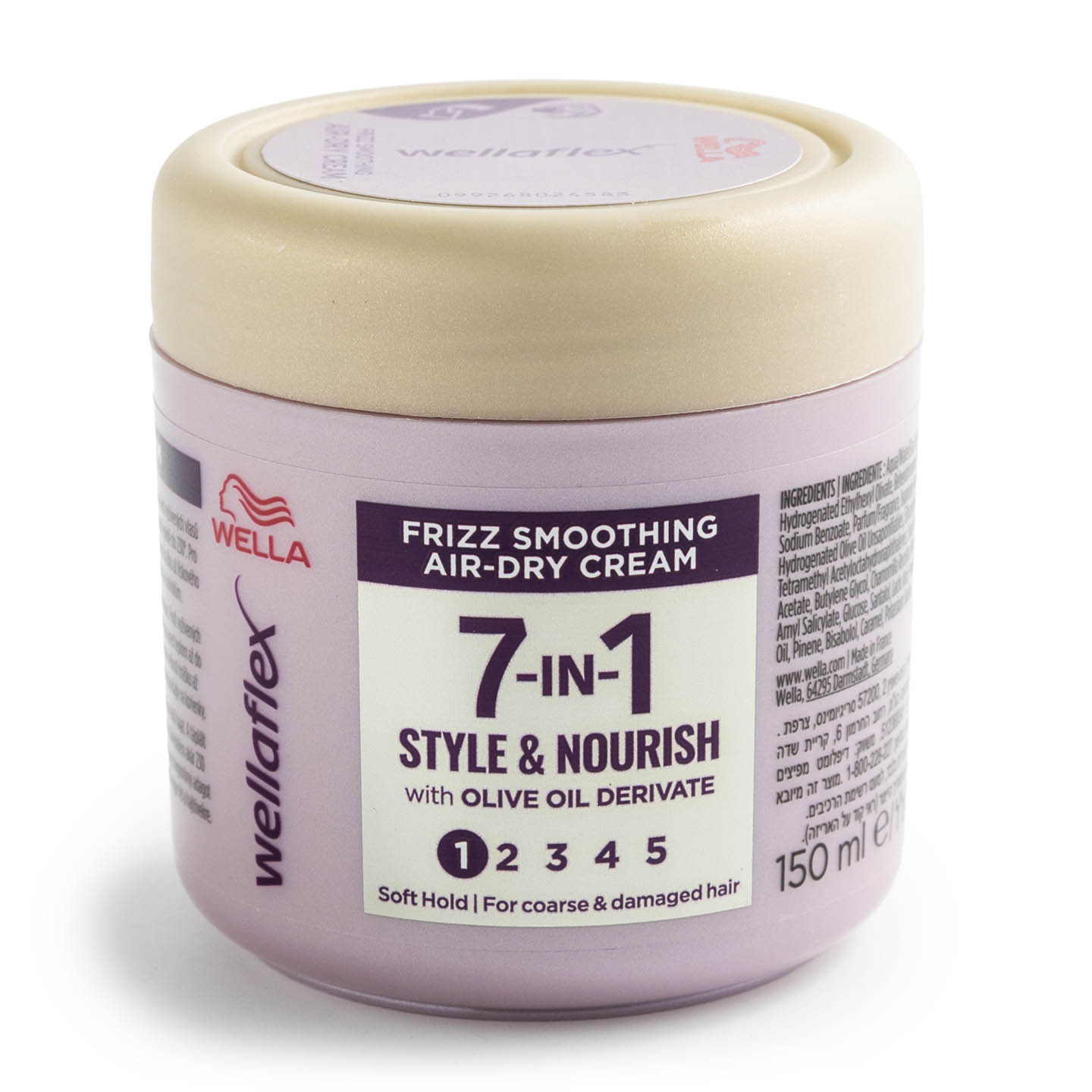 Ser pentru păr 7-in-1 Style & Nourish Detangle & Strenghten Serum Wellaflex, 100ml