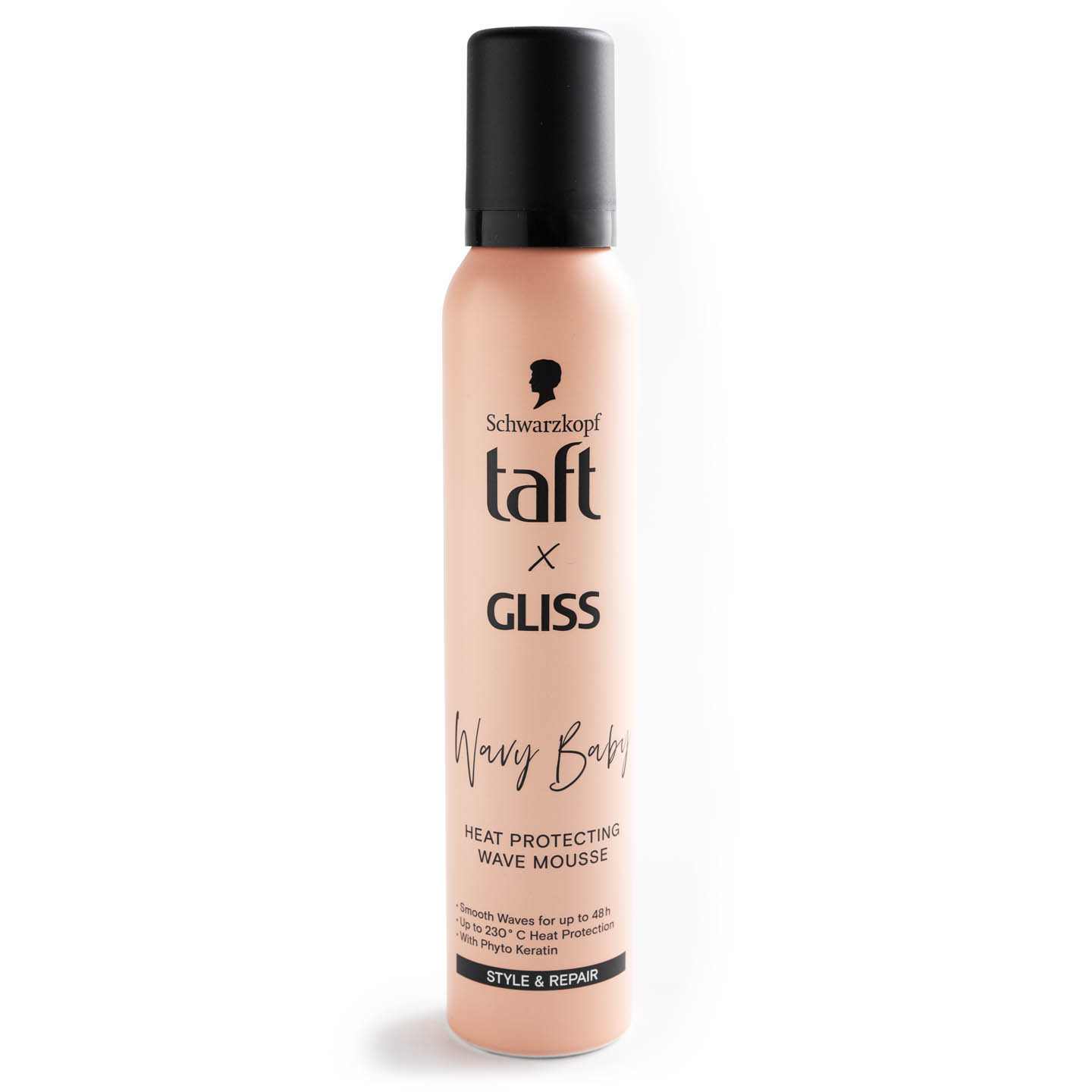 Spumă cu protecție termică pentru bucle și onduleuri Taft x Gliss 150ml