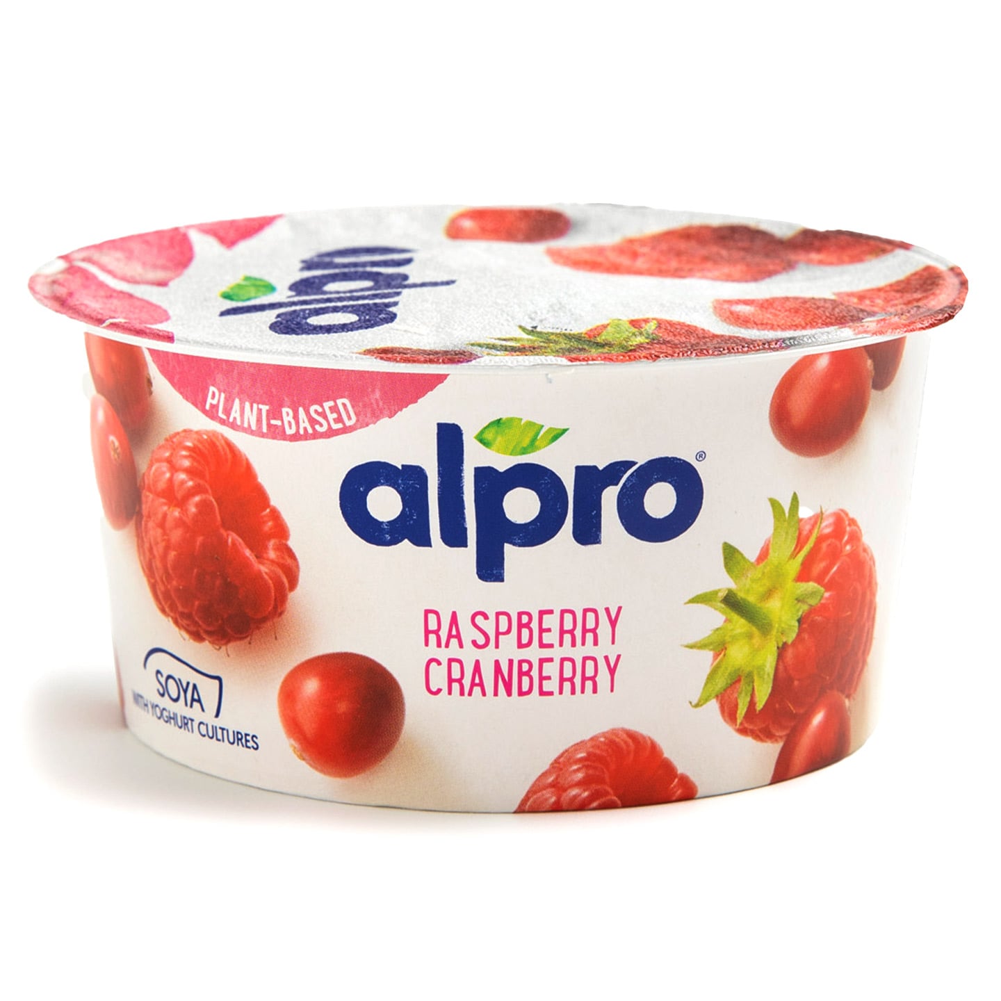 Produs fermentat din soia, cu fructe, Alpro 150g