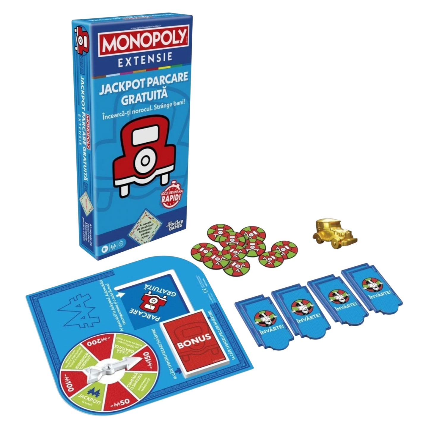 Extensie joc de societate Monopoly Jackpot Parcare Hasbro Games