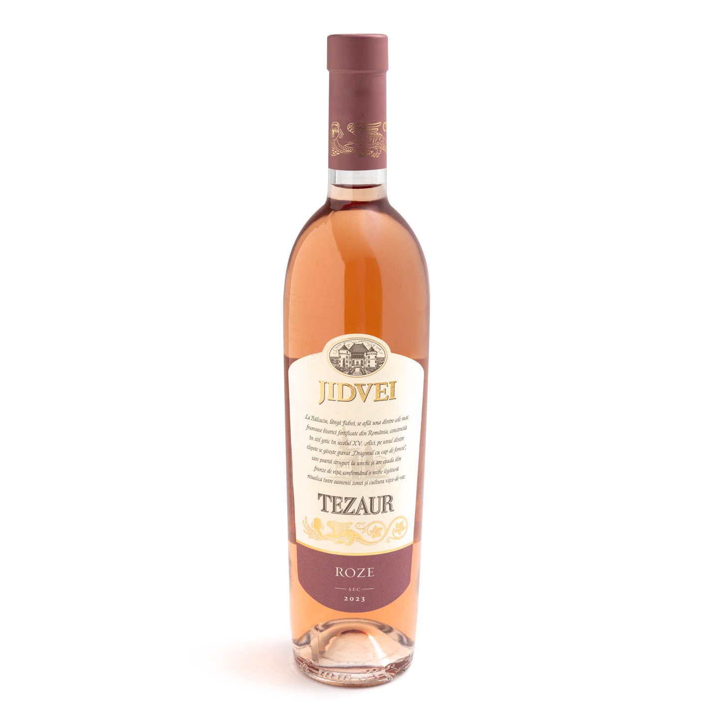 Vin rose sec Jidvei Tezaur, 0.75L