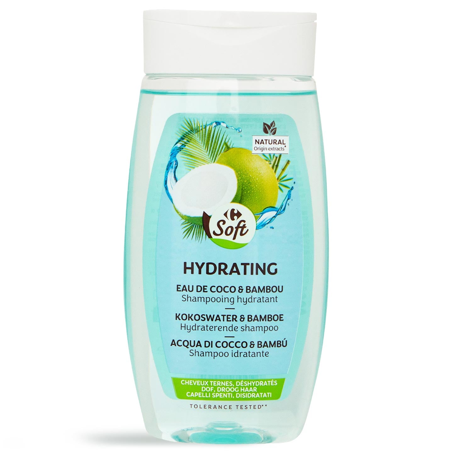Șampon hidratant Carrefour Soft 250 ml
