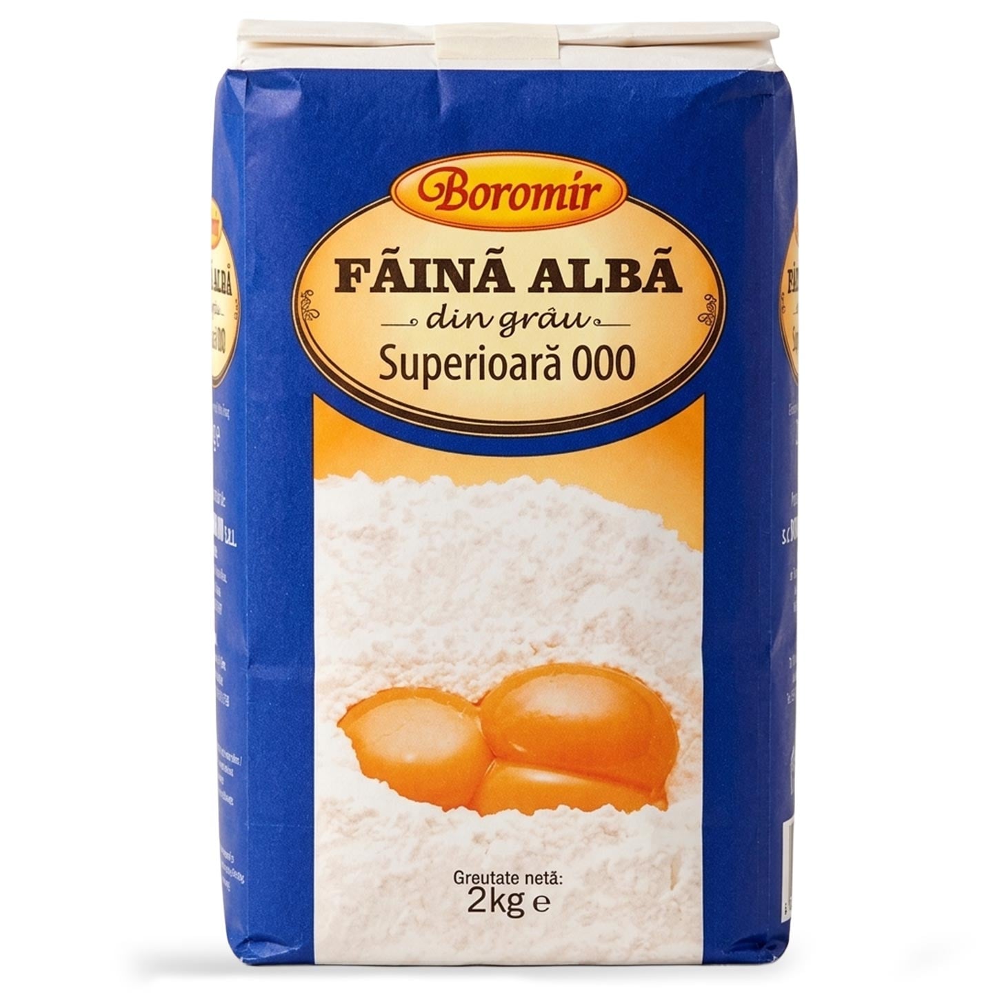 Făină albă superioară 000 Boromir, 2kg