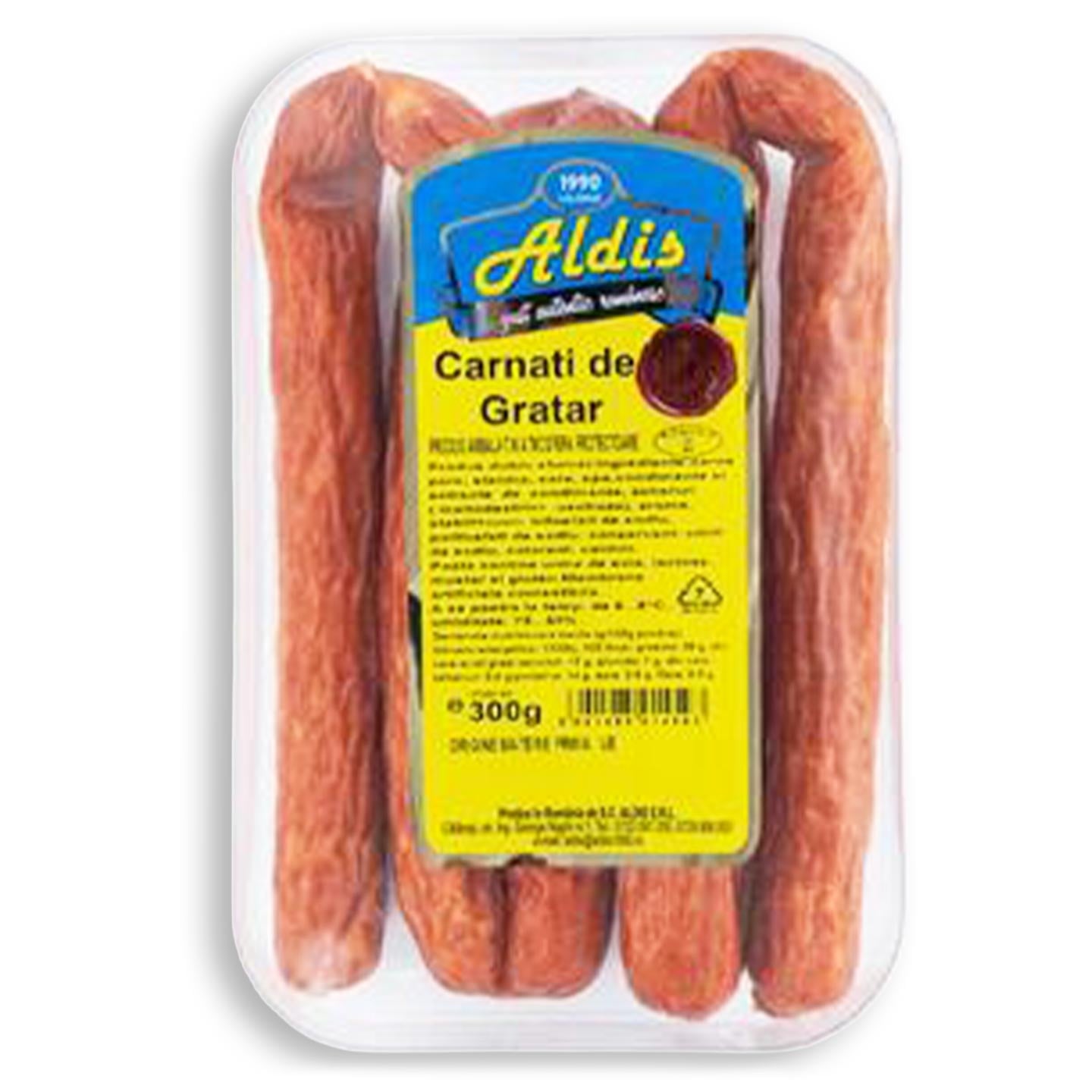 Cârnați pentru grătar Aldis 300g