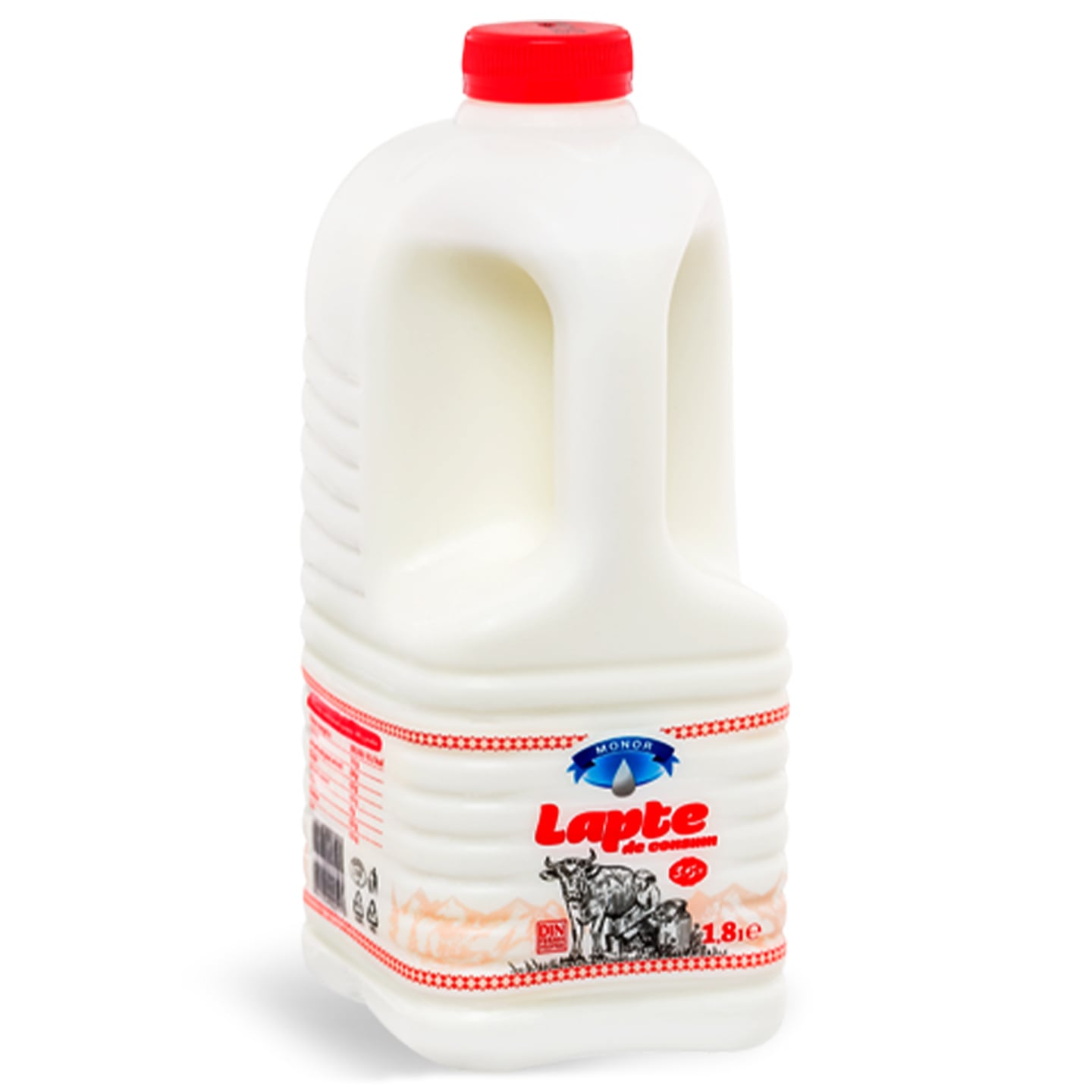 Lapte de consum 3,5% grăsime Monor 1.8L