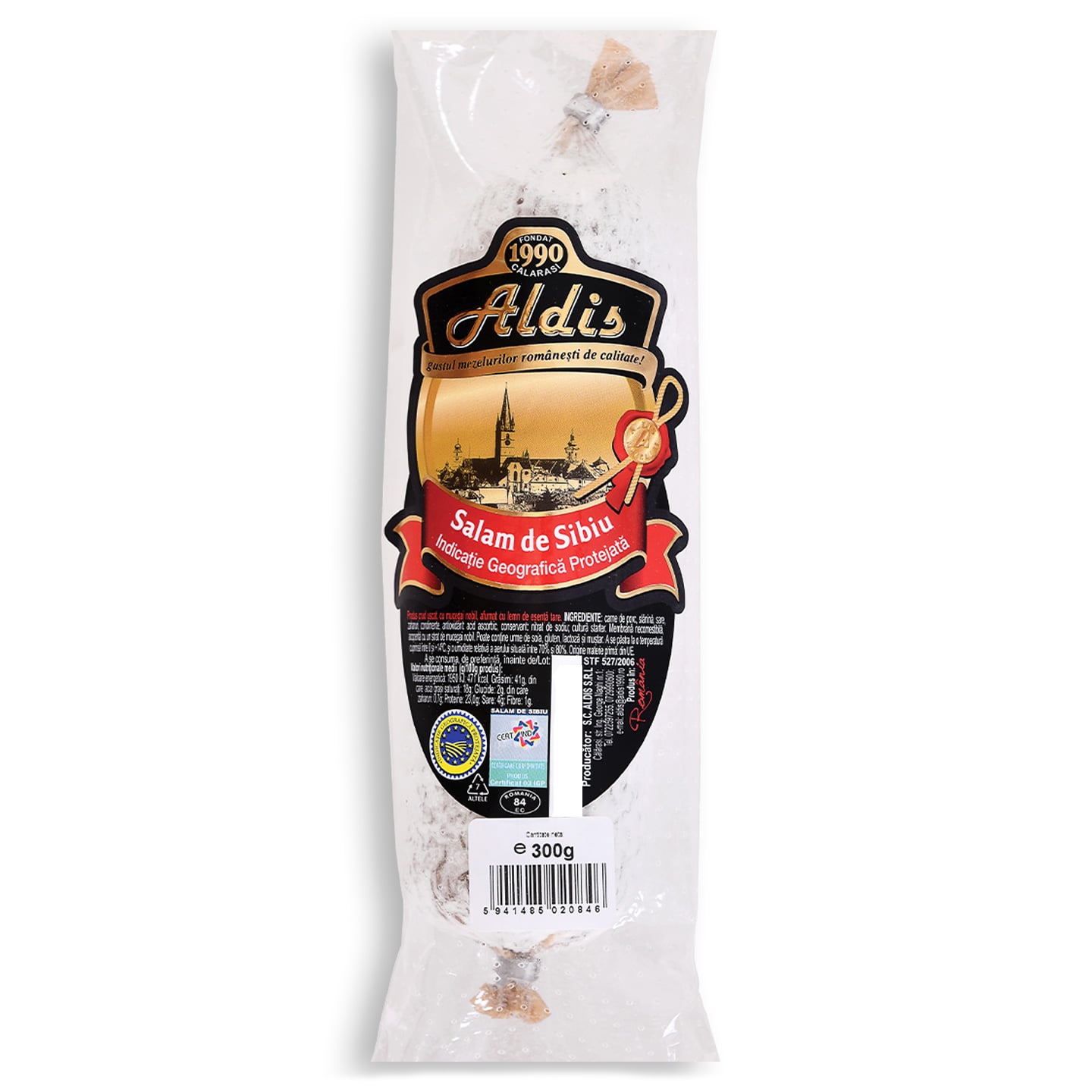 Salam de Sibiu Aldis 300g 