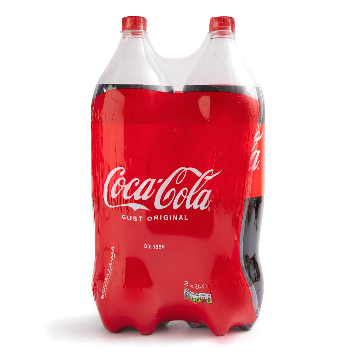 Băutură carbogazoasă Coca-Cola / Fanta 2x2L