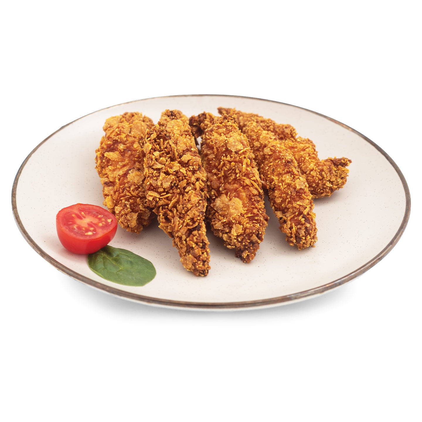 Fâșii crocante de pui per 100g