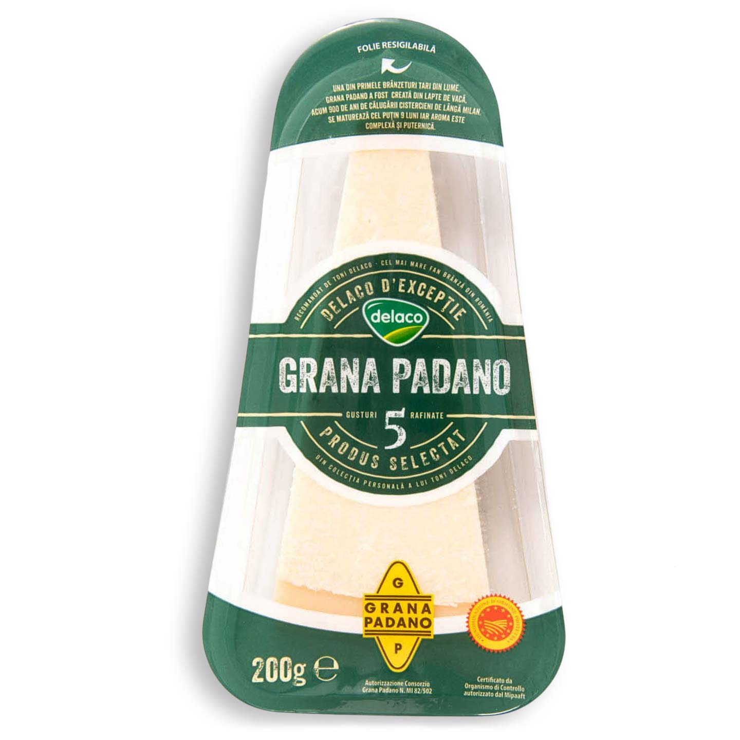 Grana Padano D Exceptie Delaco 200g