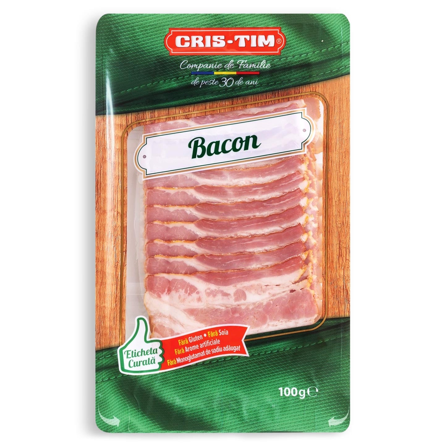 Bacon Cris-Tim 100g