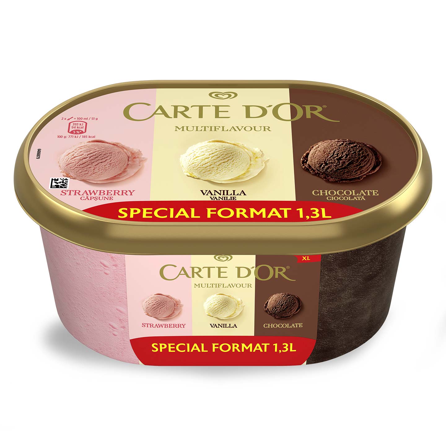 Înghețată Carte D'Or Trio 1.3L