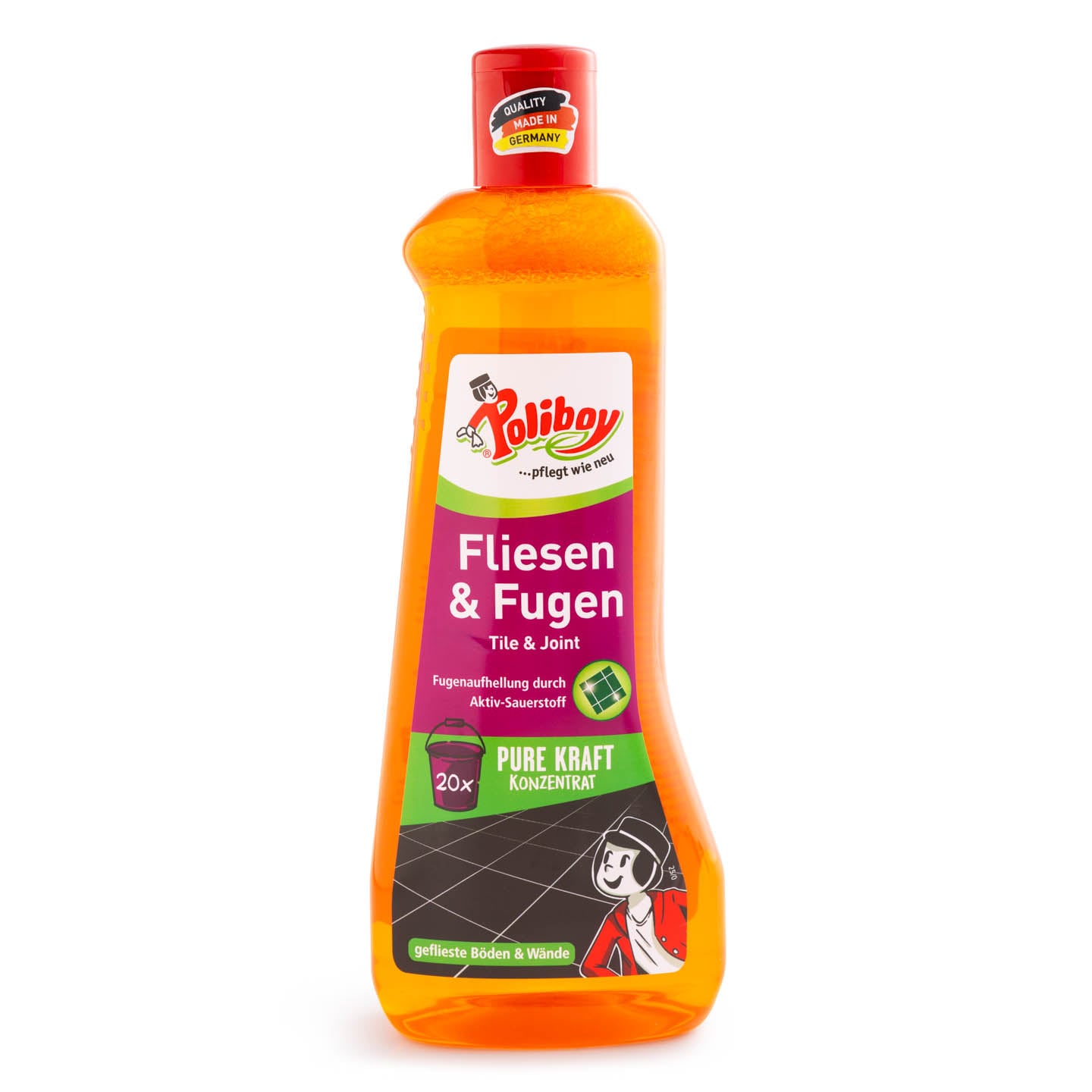 Soluție pentru curățat plăci ceramice și rosturi Poliboy 500 ml