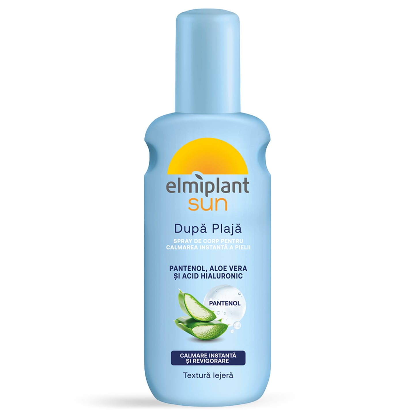 Spray de corp pentru calmarea instanta a pielii, Elmiplant Sun  200ml