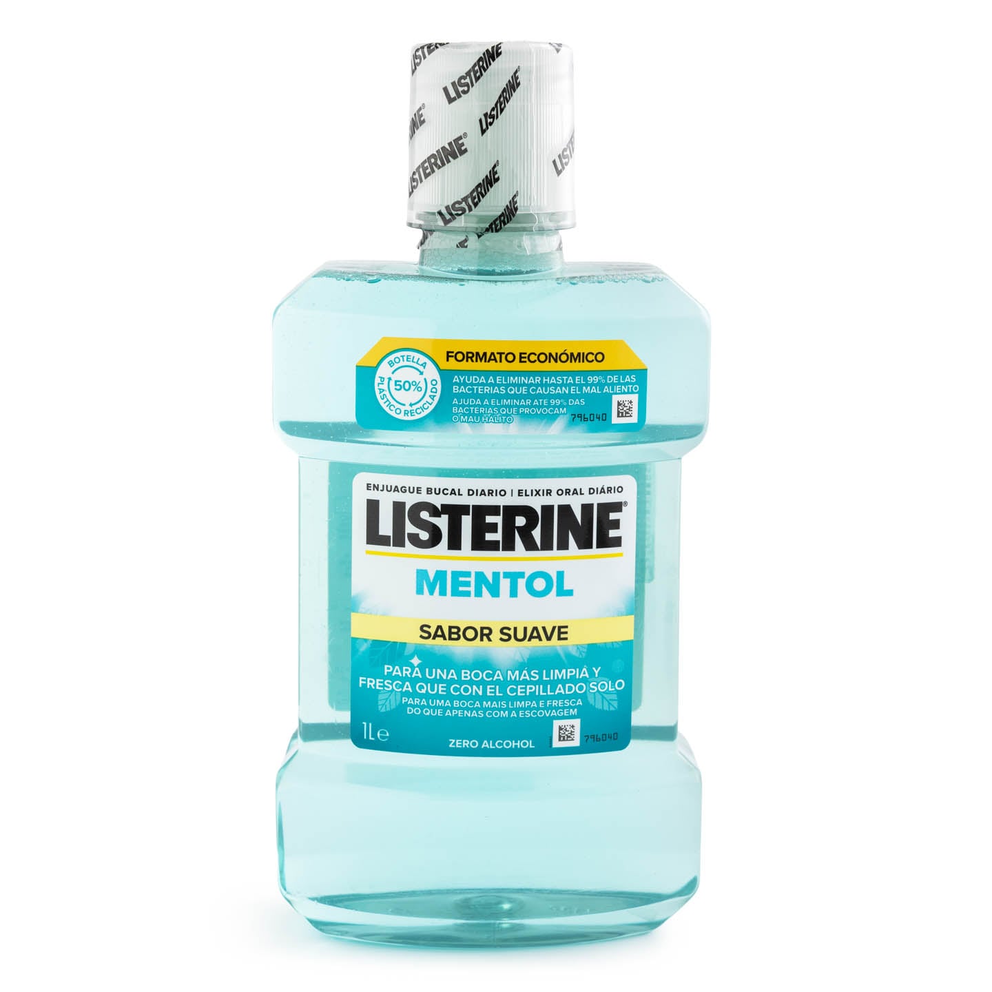Apă de gură Listerine Coolmint fără alcool, 1000ml