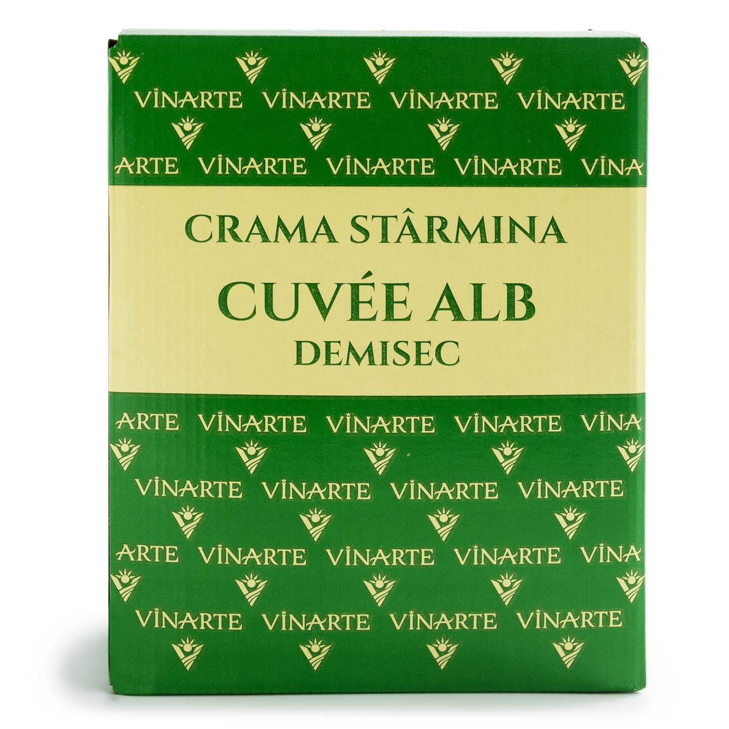 Vin alb Vinarte, Crama Starmina, demisec, 3L