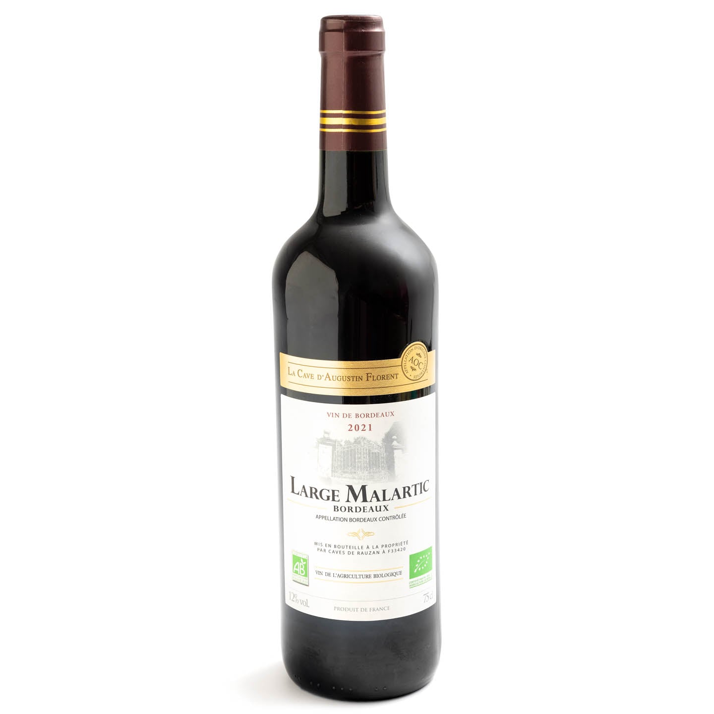 Vin Bio Large Malartic Bordeaux La Cave Augustin Florent 0.75L