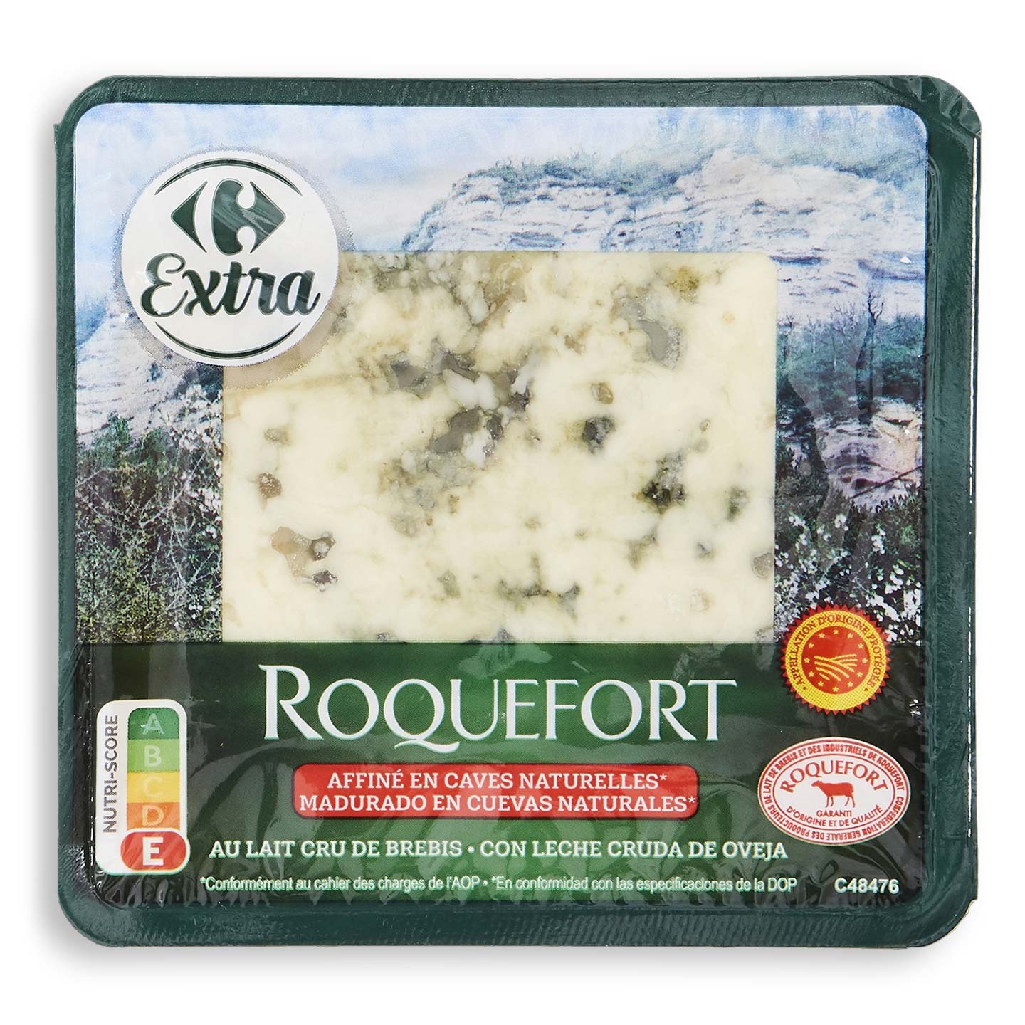 Brânză Roquefort Carrefour Extra 125g