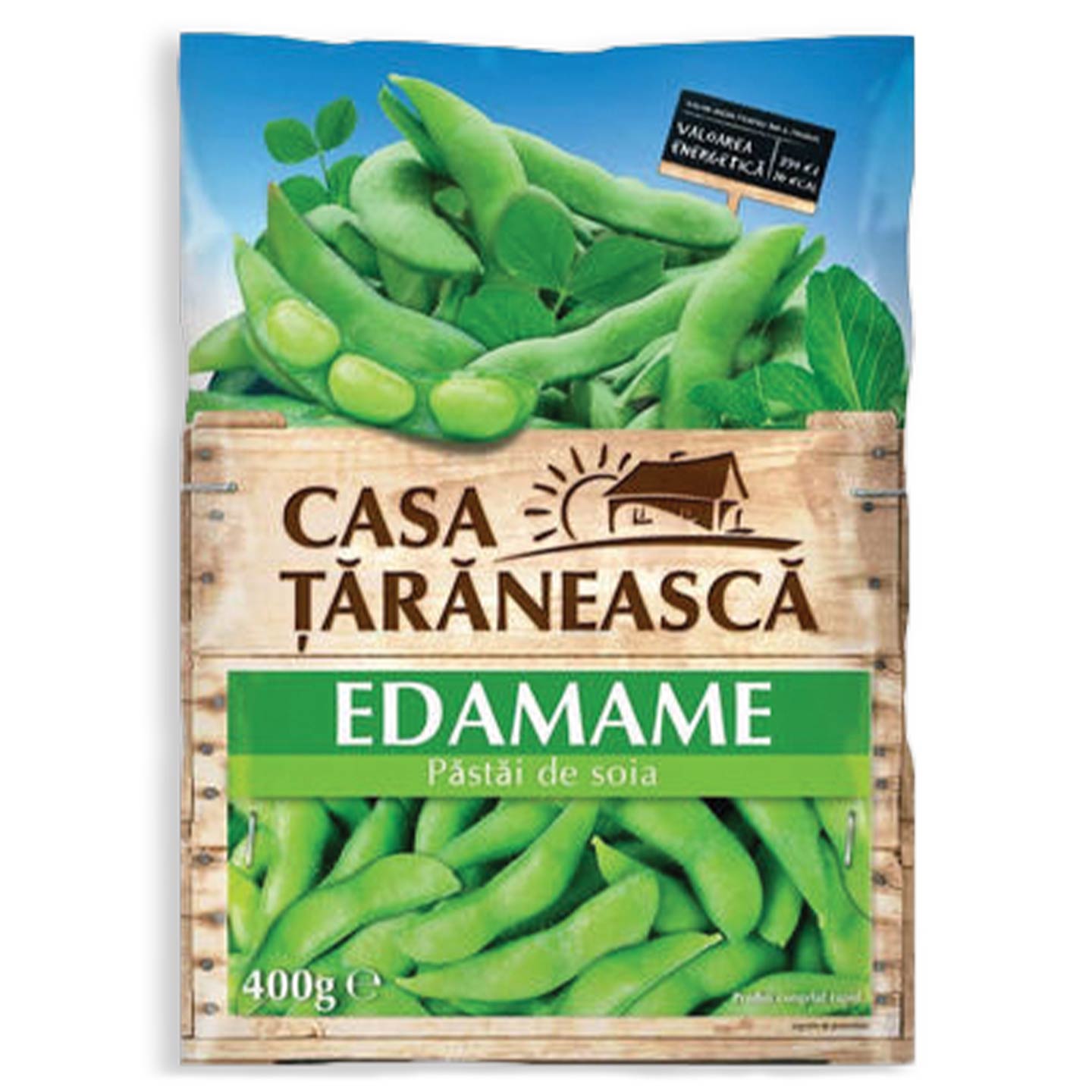 Edamame (Pastai De Soia) Casa Țărănească 400g