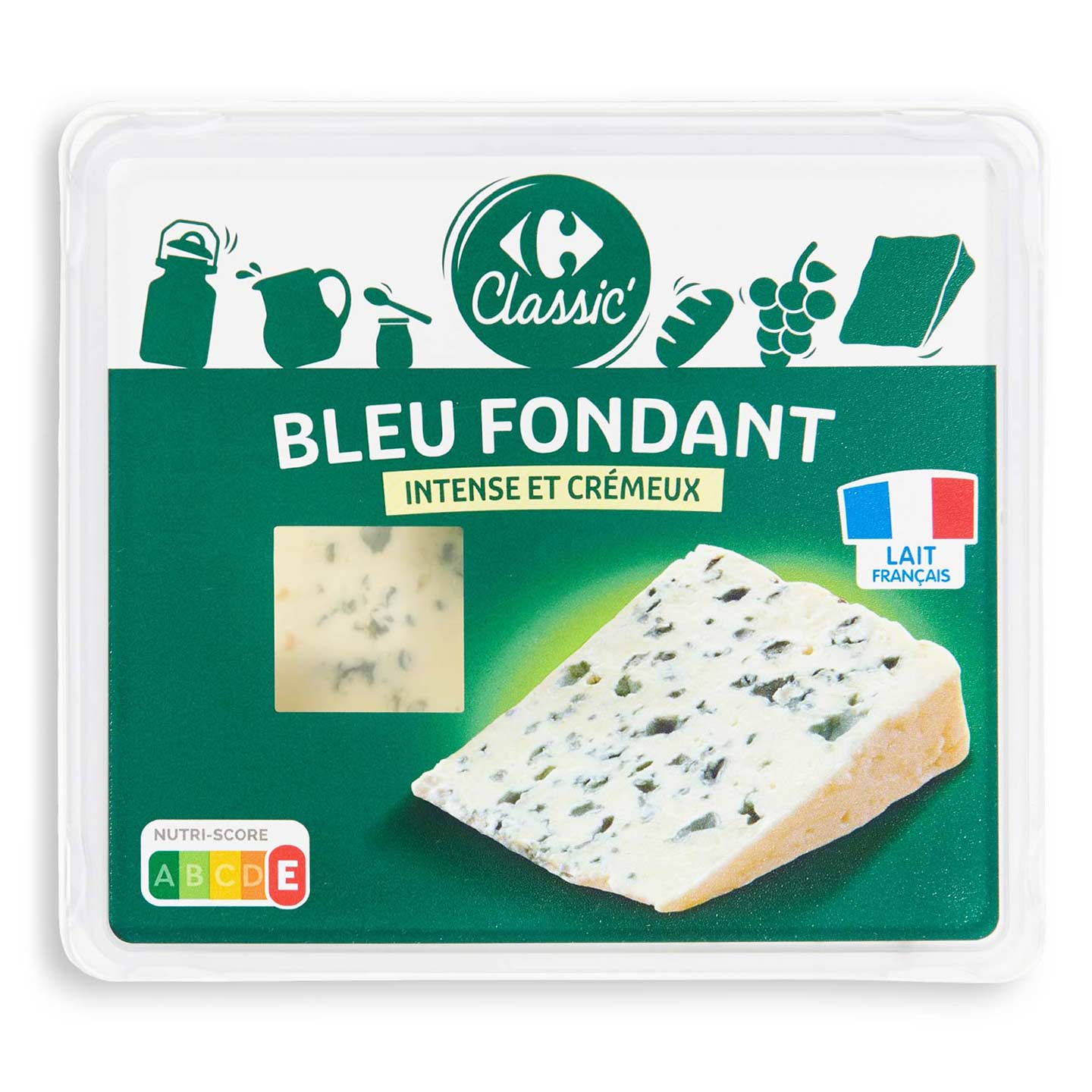 Brânză Blue Fondant Carrefour Classic 125g