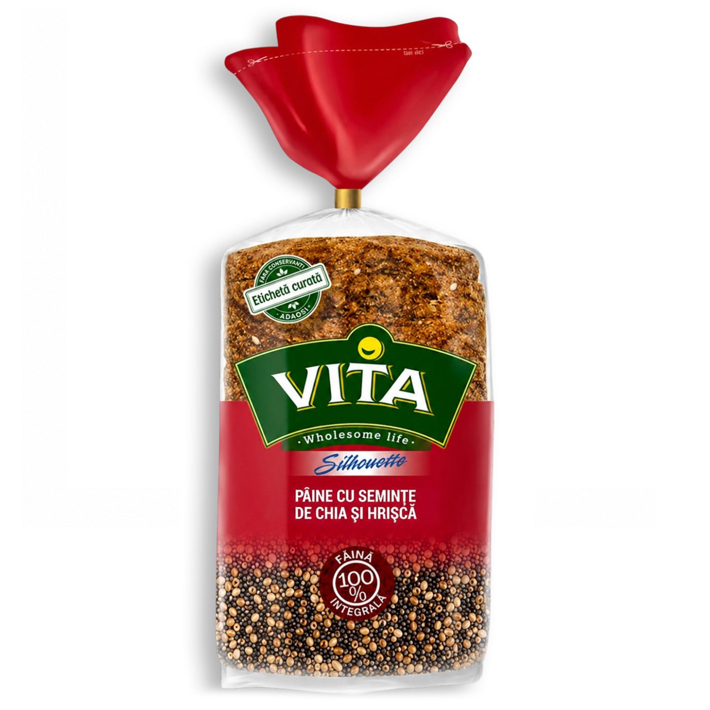Pâine cu semințe de chia și hrișcă Vitta 400g