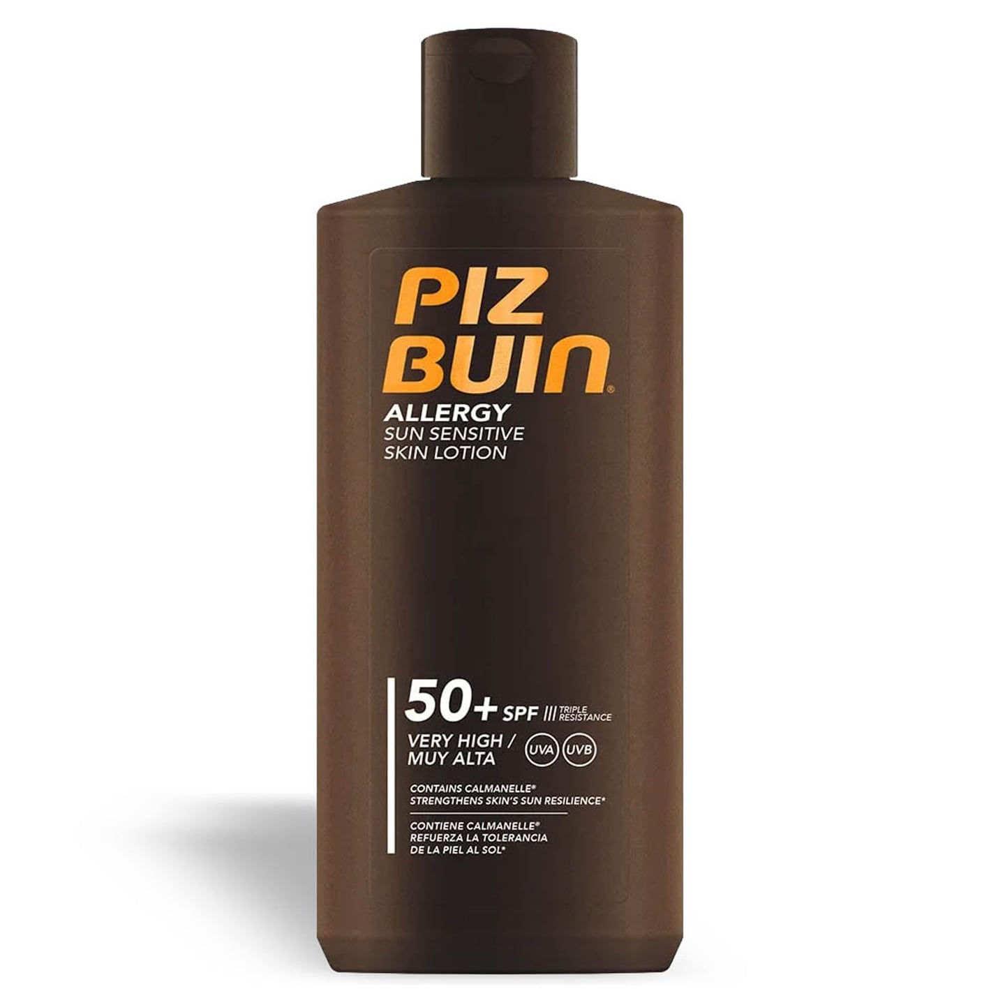 Loțiune cu protecție solară Piz Buin Allergy SPF 50+ pentru piele sensibilă, 200 ml