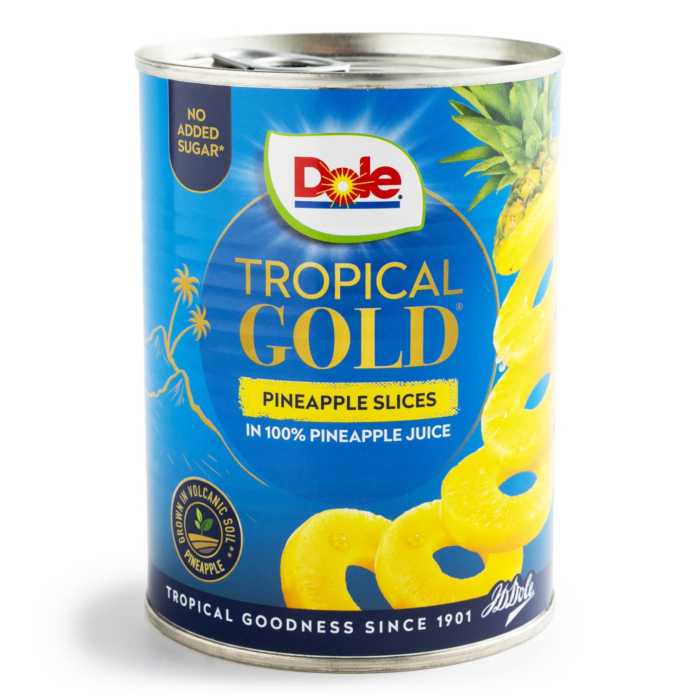 Compot de ananas felii în suc Dole Tropical Gold 567 g